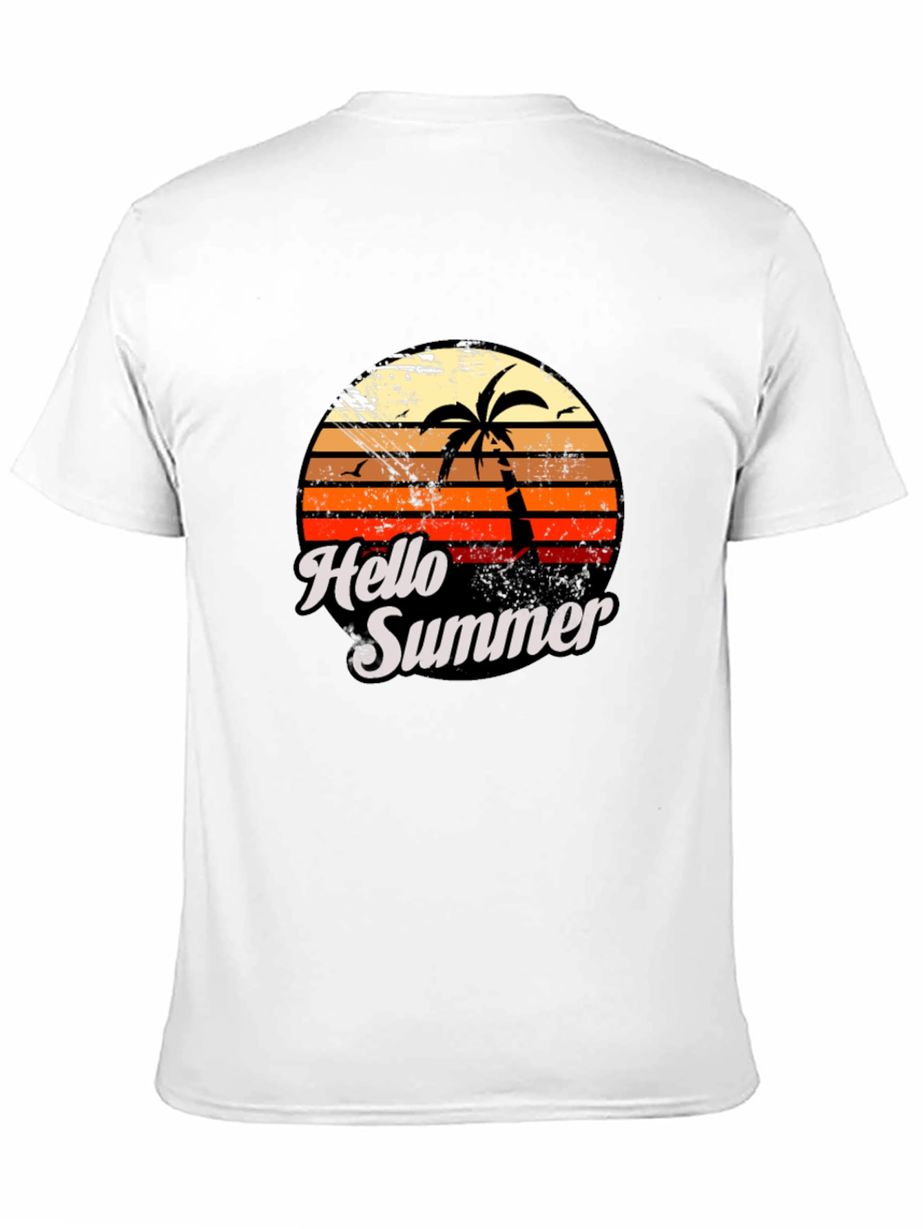 Black Hello Summer Graphic Tee view 11