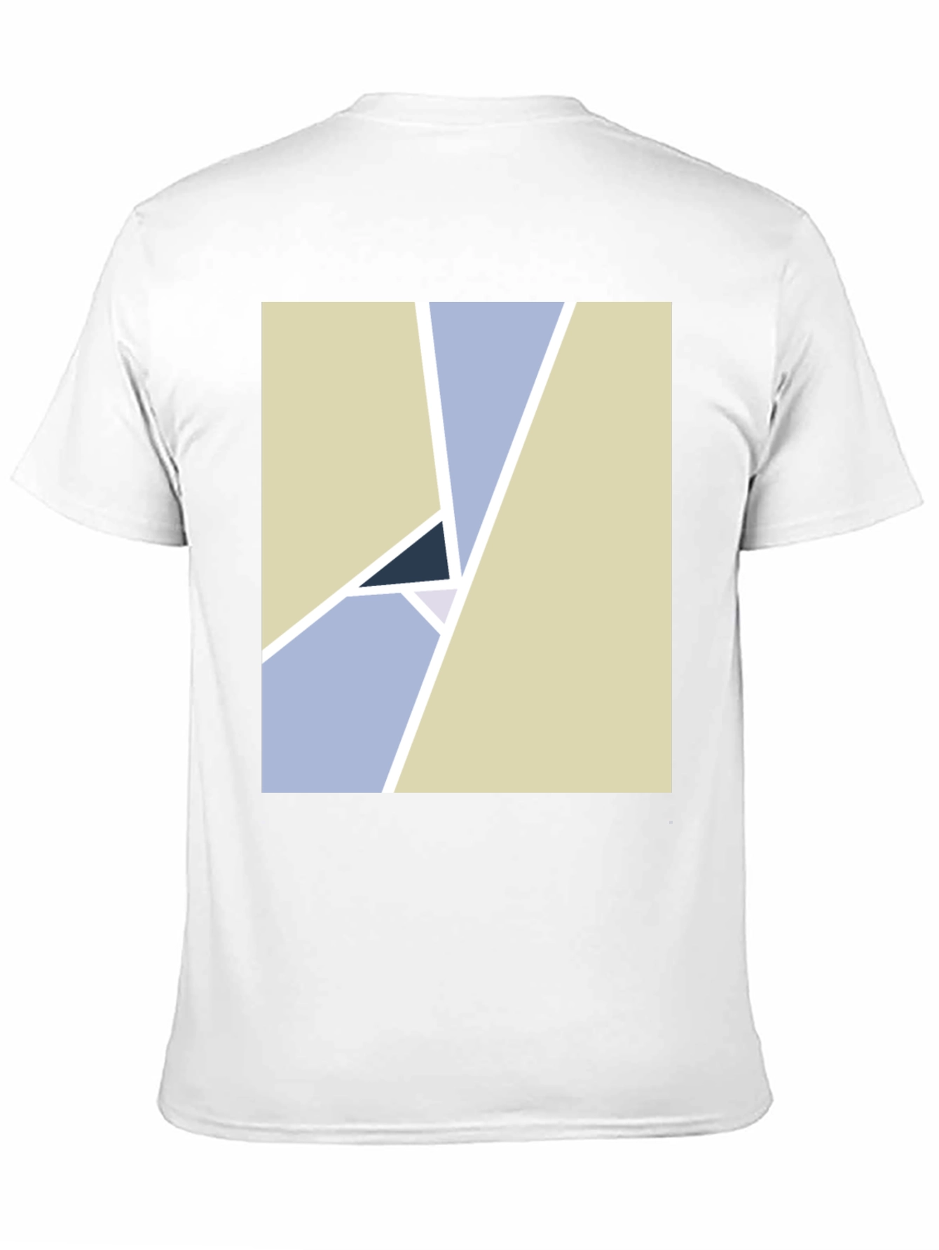 Black Geometric Minimalist Graphic Tee - Modern Art Style view 11
