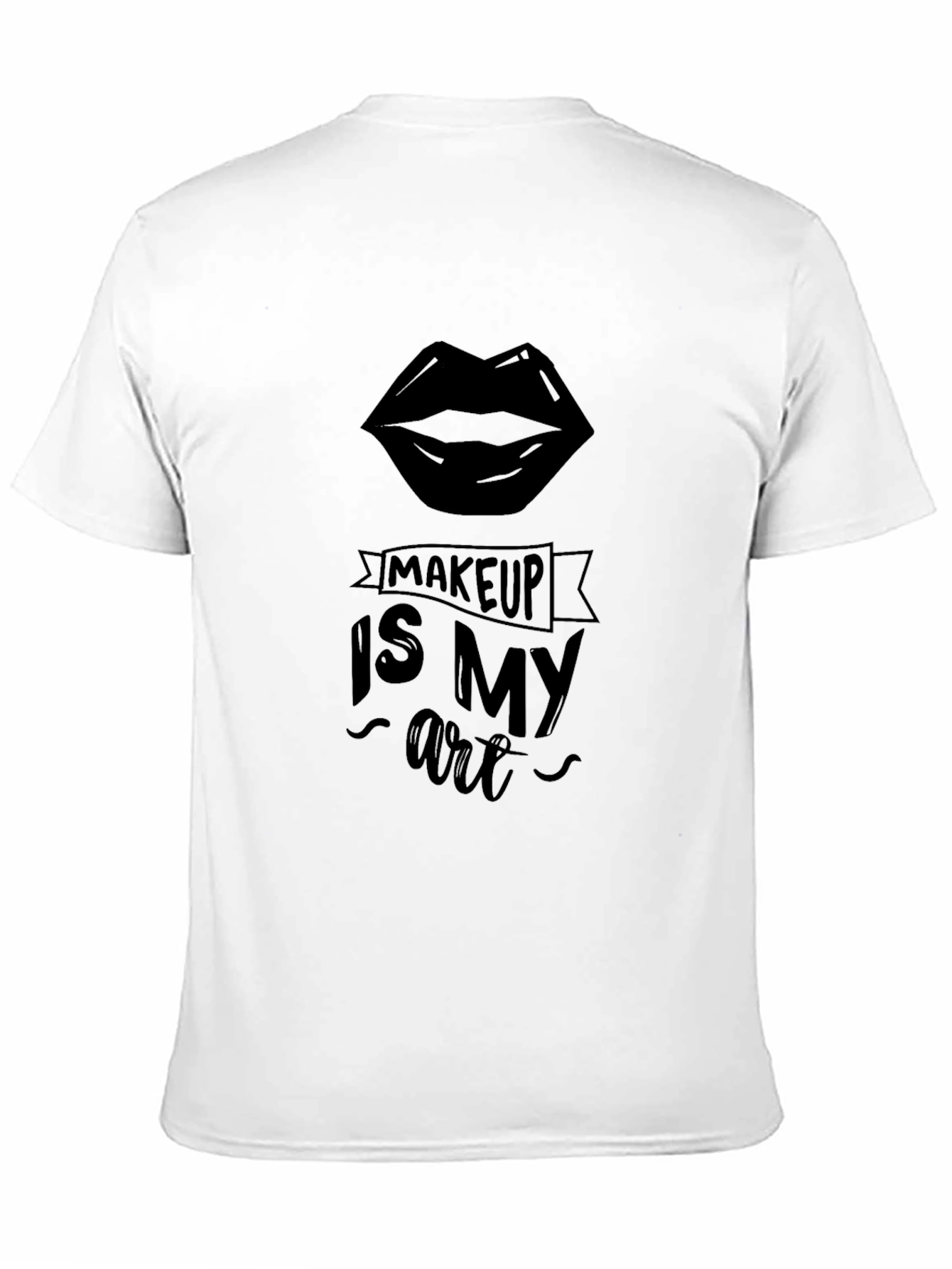 Black Makeup Is My Art T-Shirt - Stylish Graphic Tee view 11