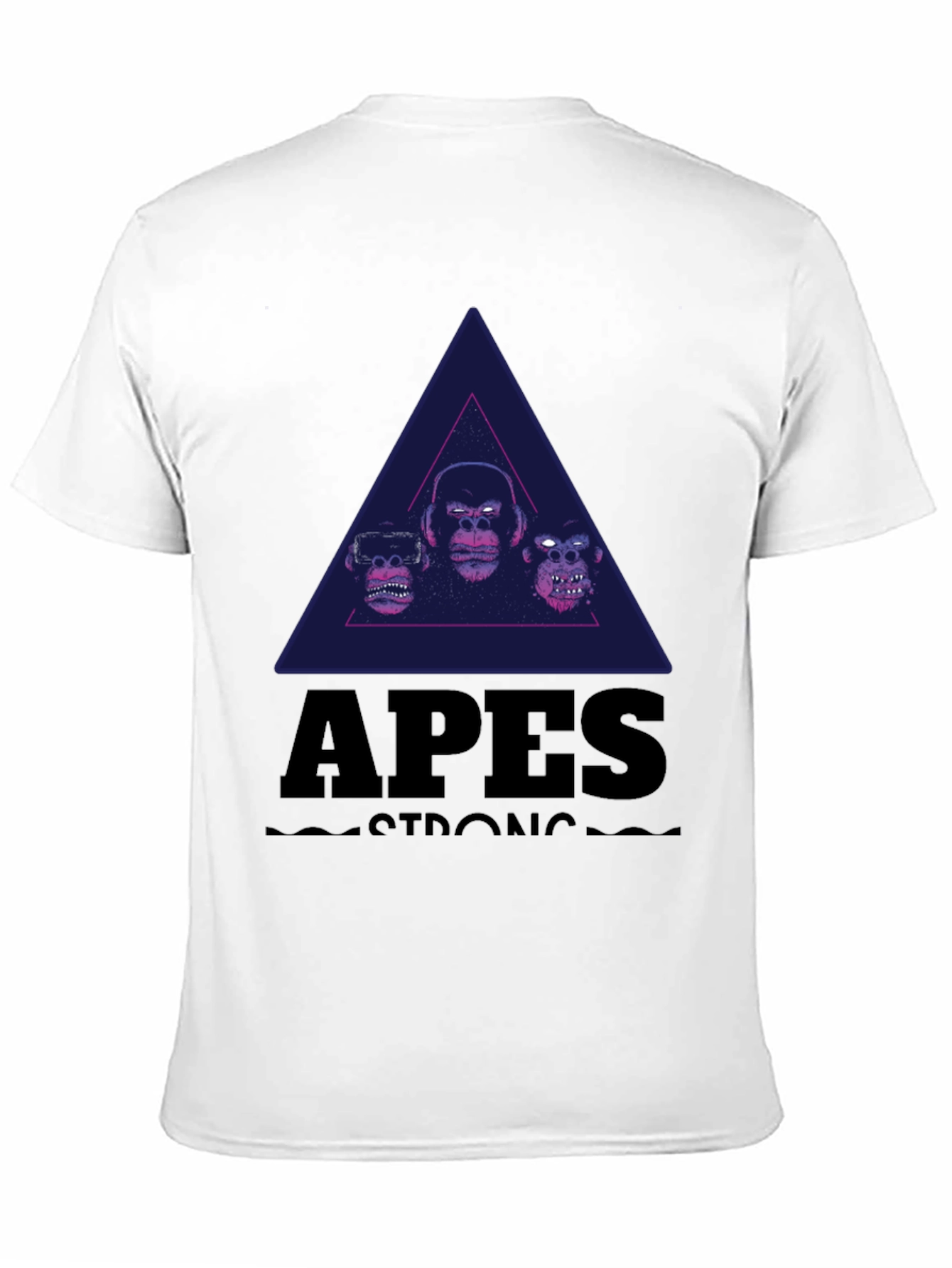 Black Apes Strong Graphic Tee - Black view 11
