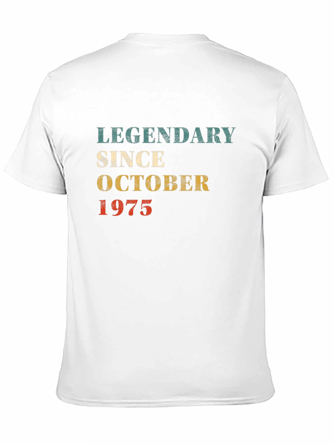 Black Legendary Since October 1975 Black T-Shirt view 11