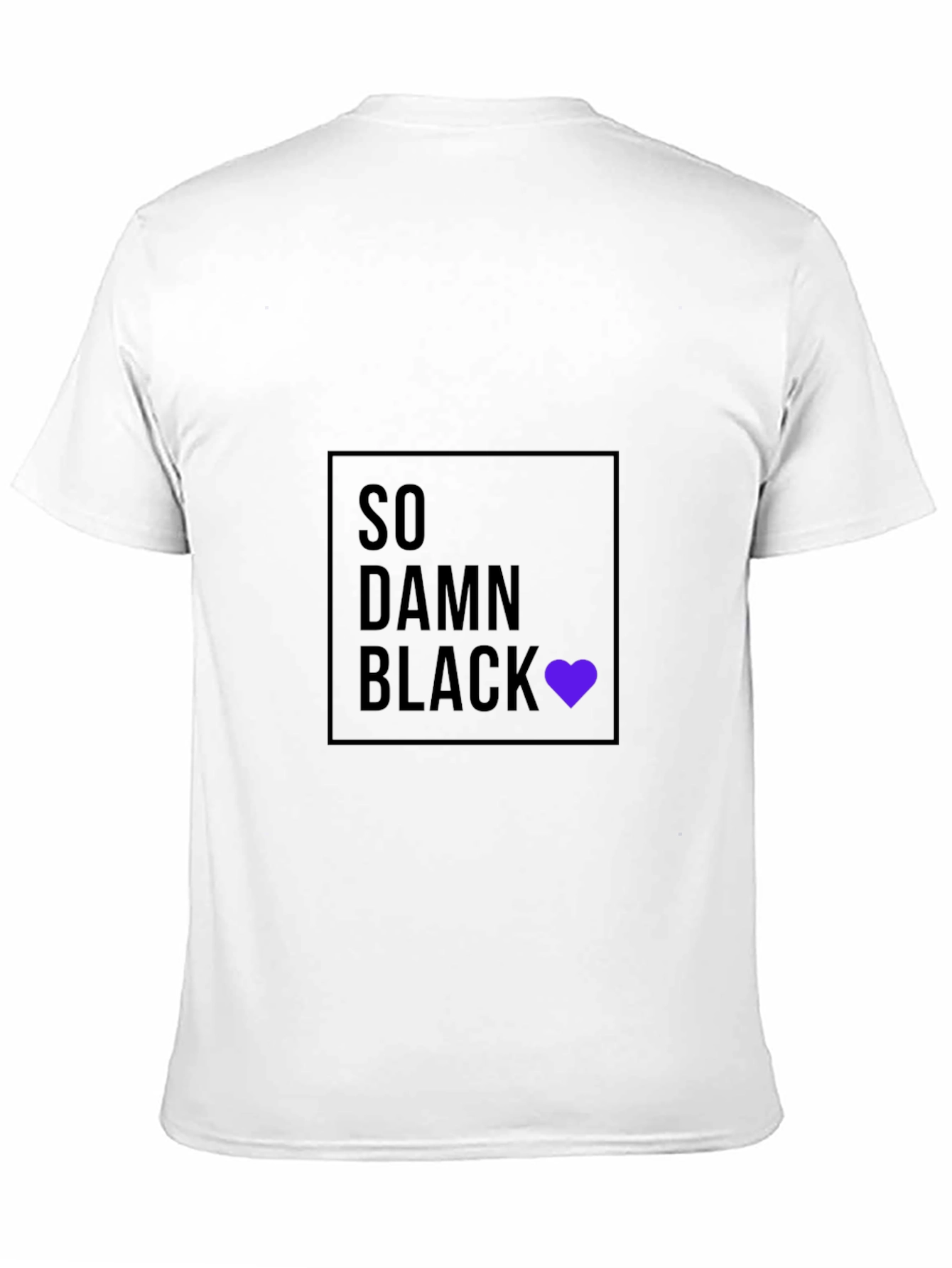 Black So Damn Black Graphic Tee view 11
