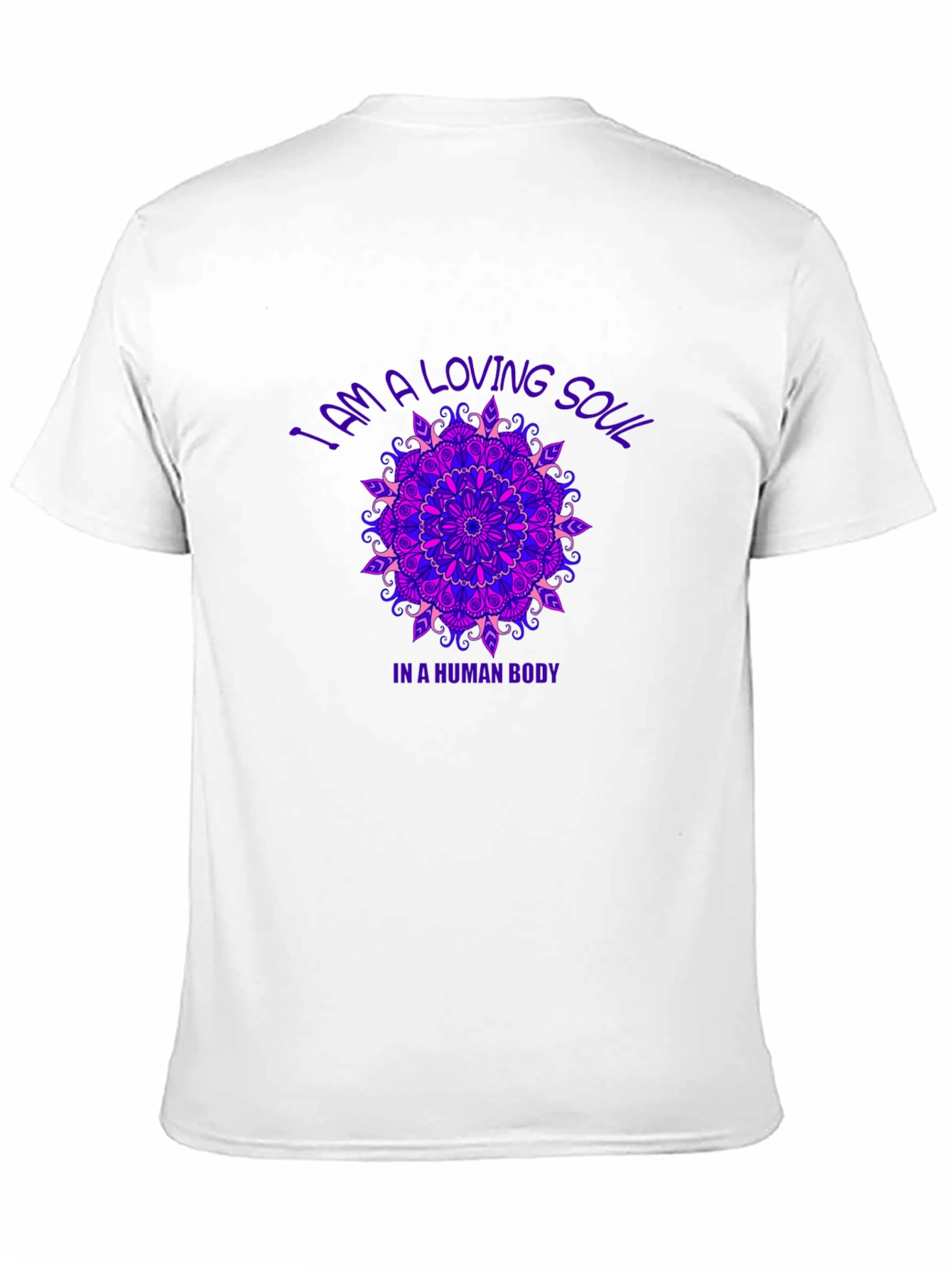 Black Loving Soul Mandala Graphic T-Shirt view 11