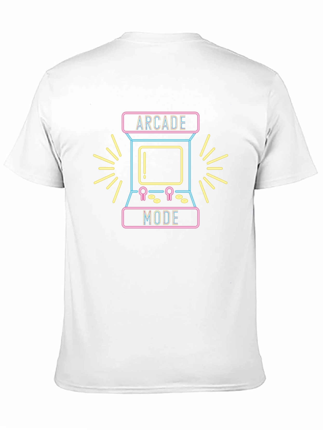 Black Arcade Mode Black Graphic Tee view 11