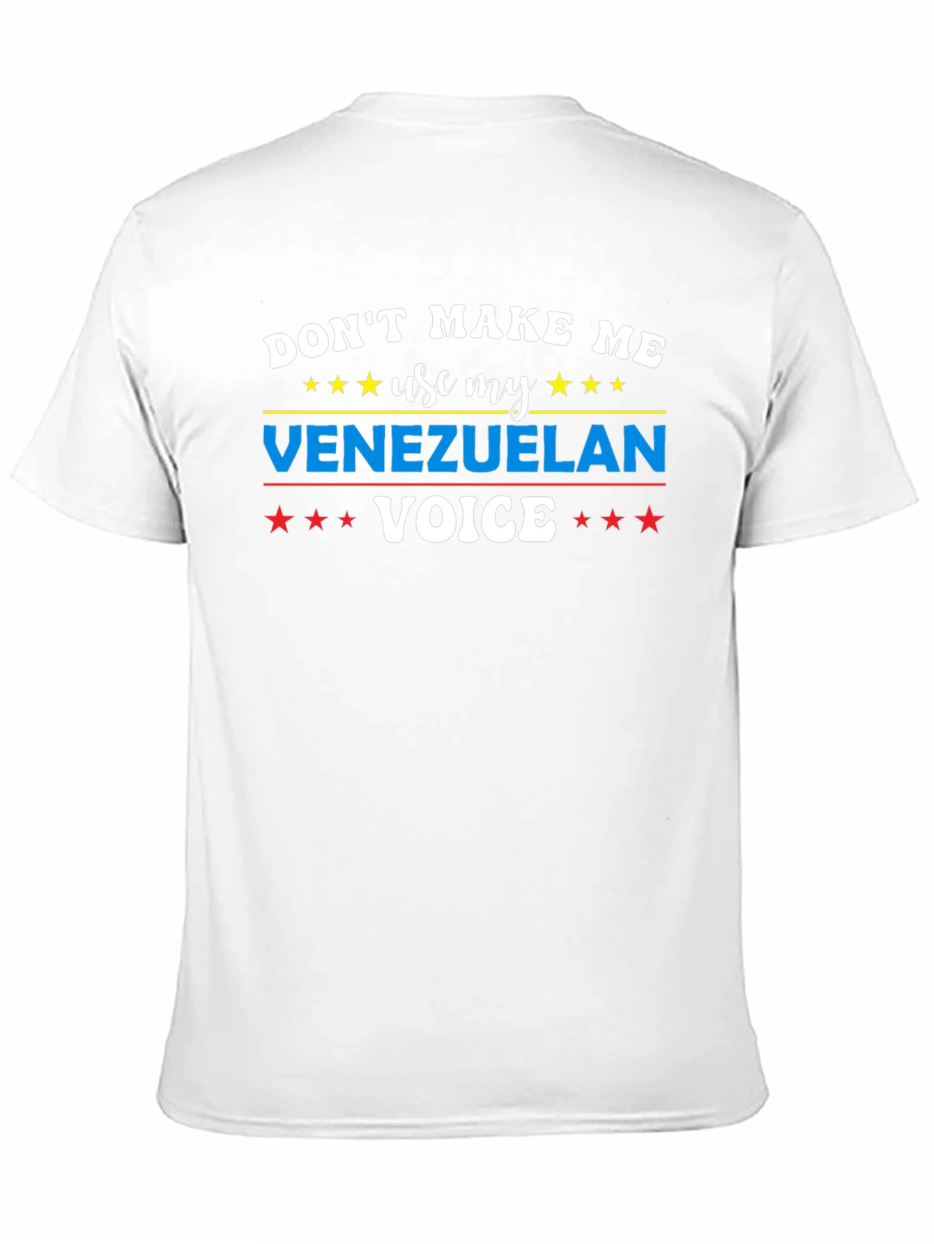 Black Venezuelan Voice T-Shirt - Funny Pride Tee view 11