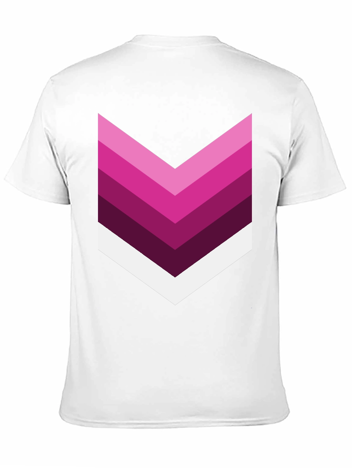 Black Chevron Stripe Graphic Tee - Modern Style view 11