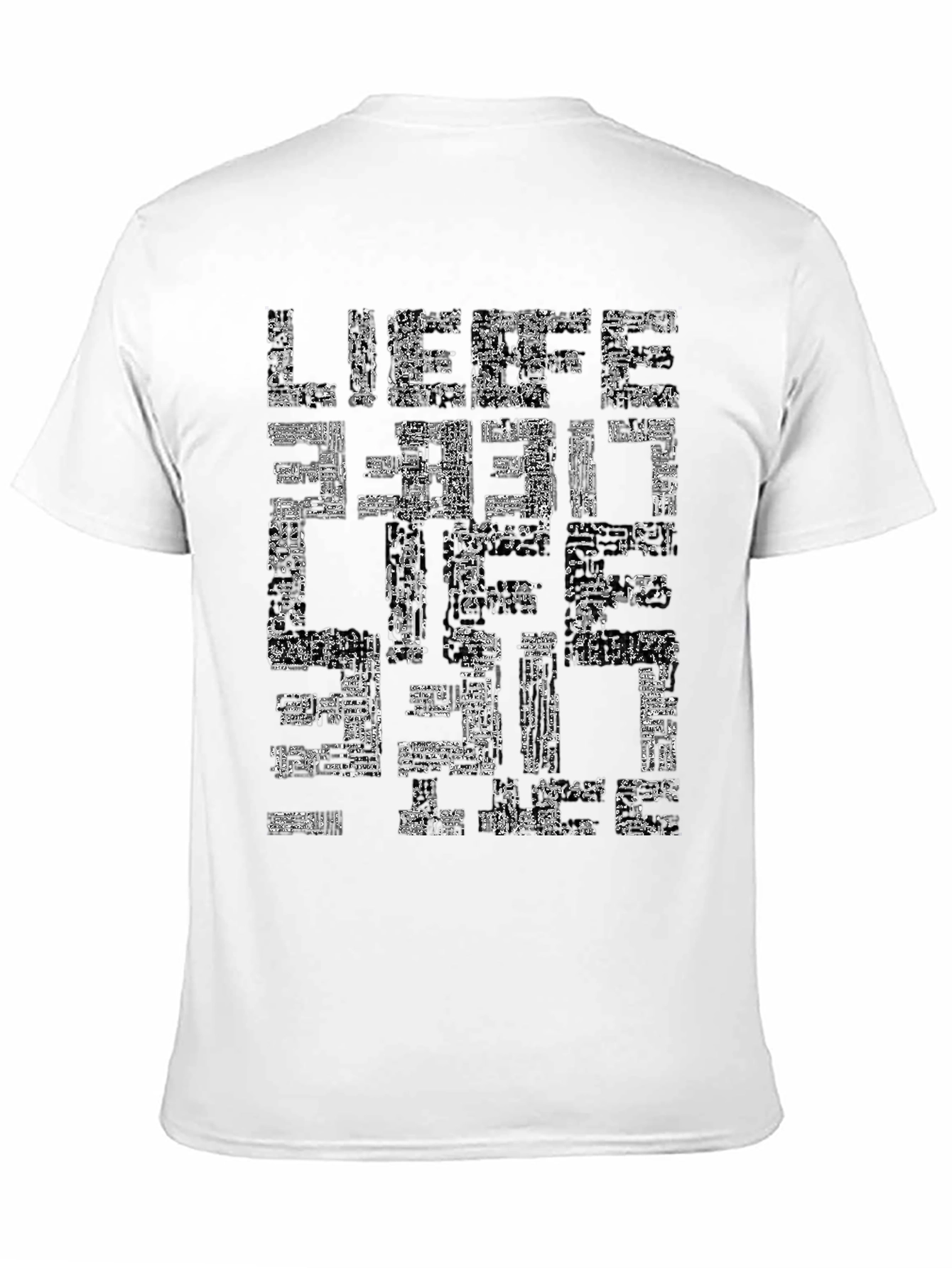 Black Liebe Circuit Board Graphic Tee view 11