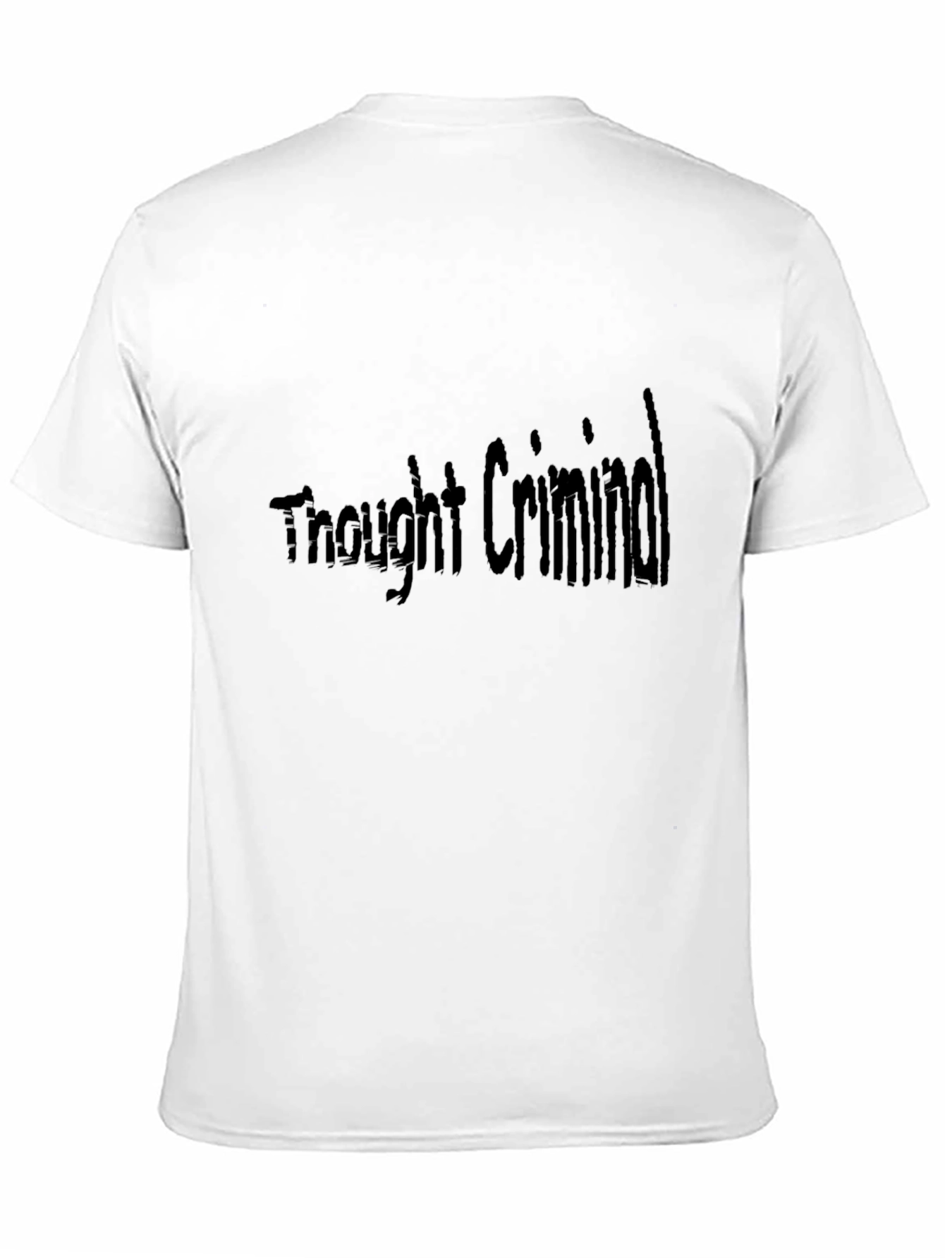 Black Thought Criminal Black T-Shirt - Express Yourself view 11