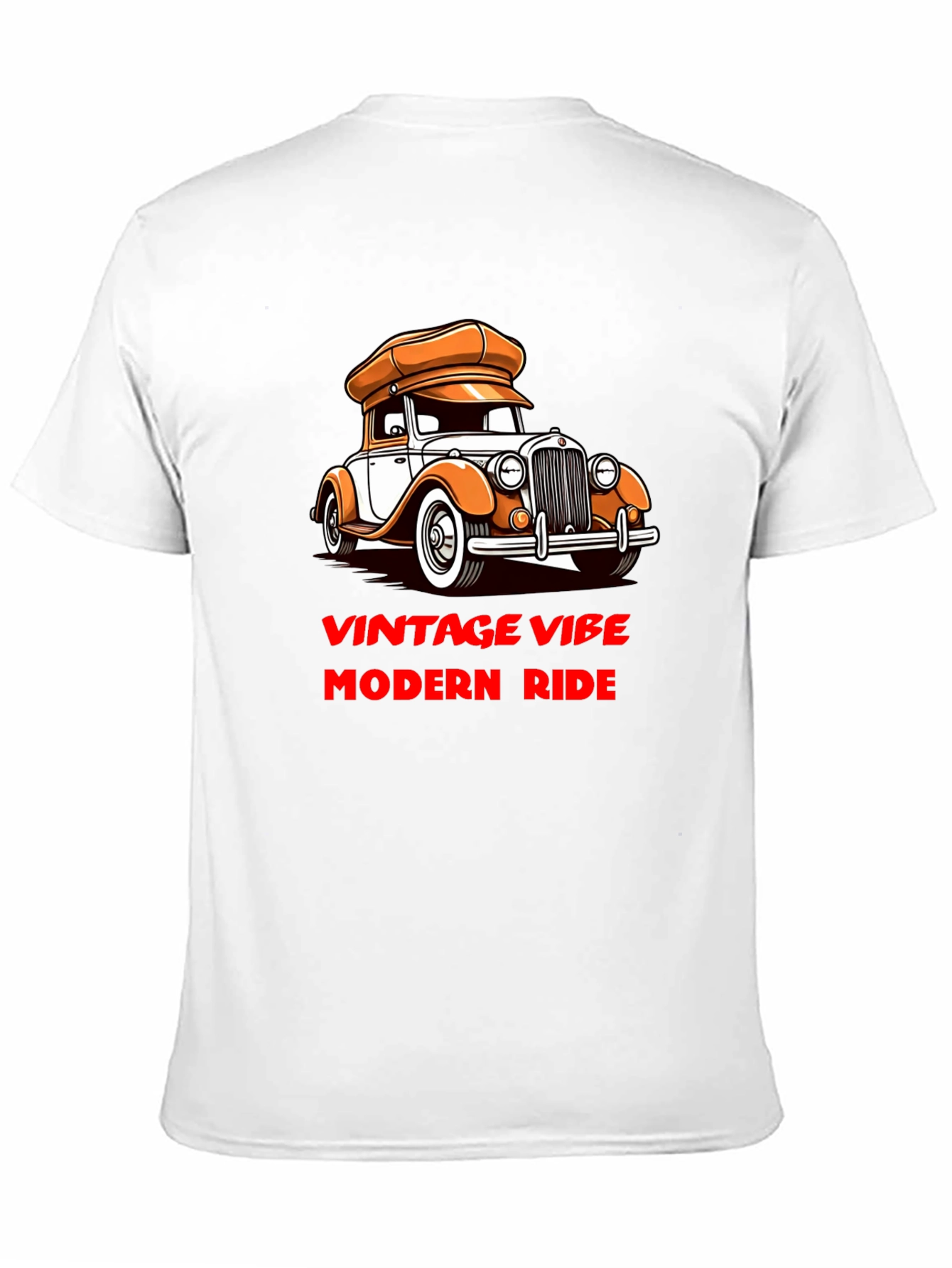 Black Vintage Car Graphic Tee - Modern Ride view 11