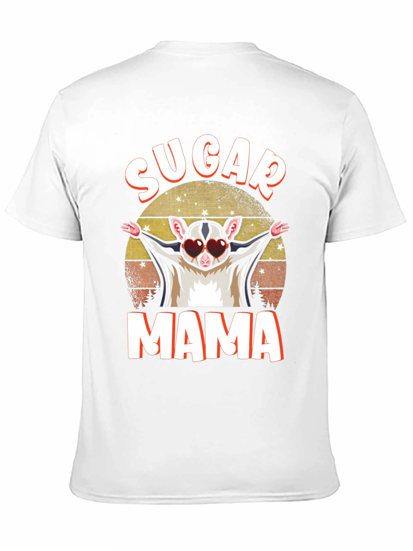 Black Sugar Mama Sugar Glider T-Shirt view 11