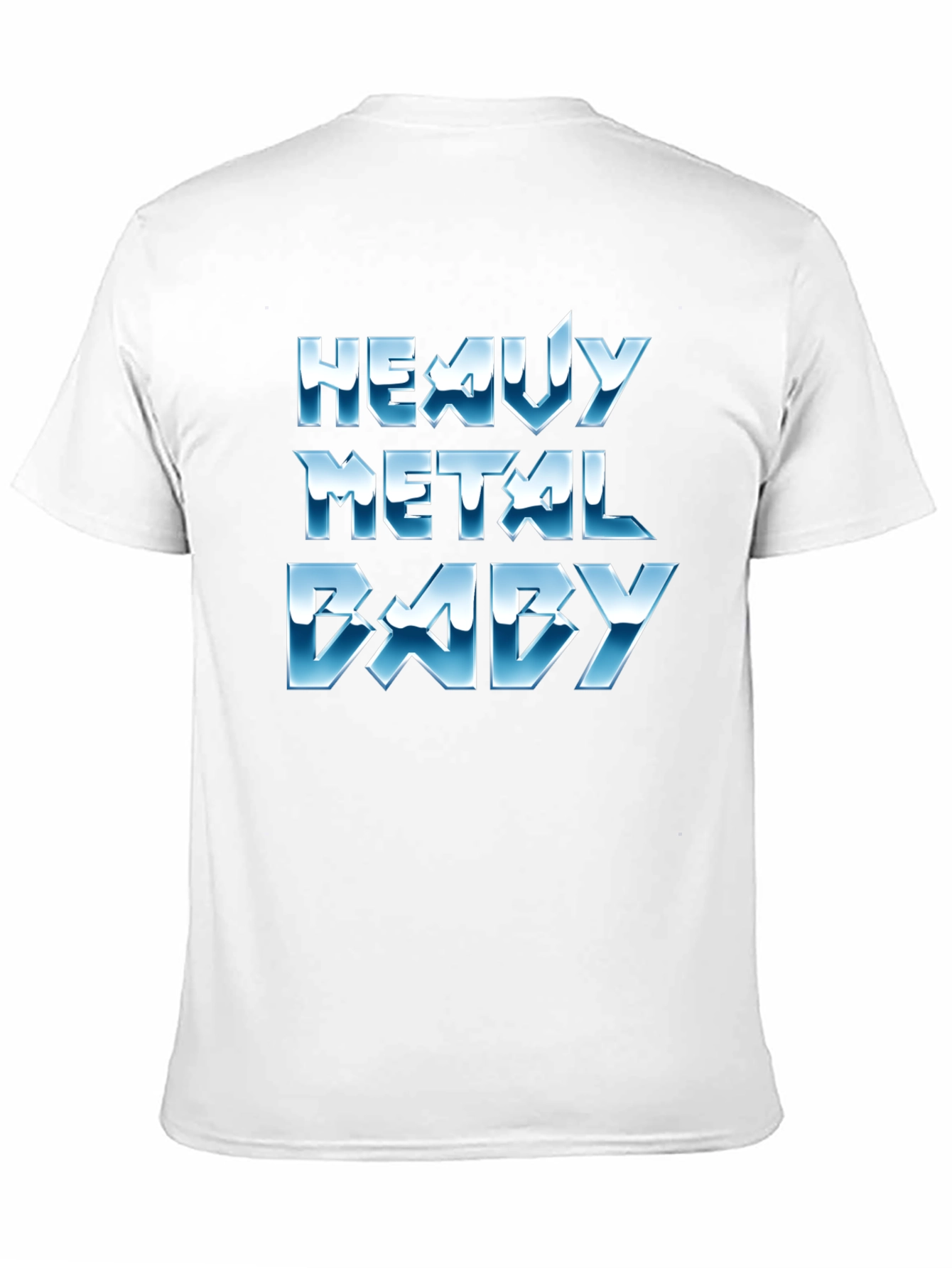 Black Heavy Metal Baby Black T-Shirt view 11