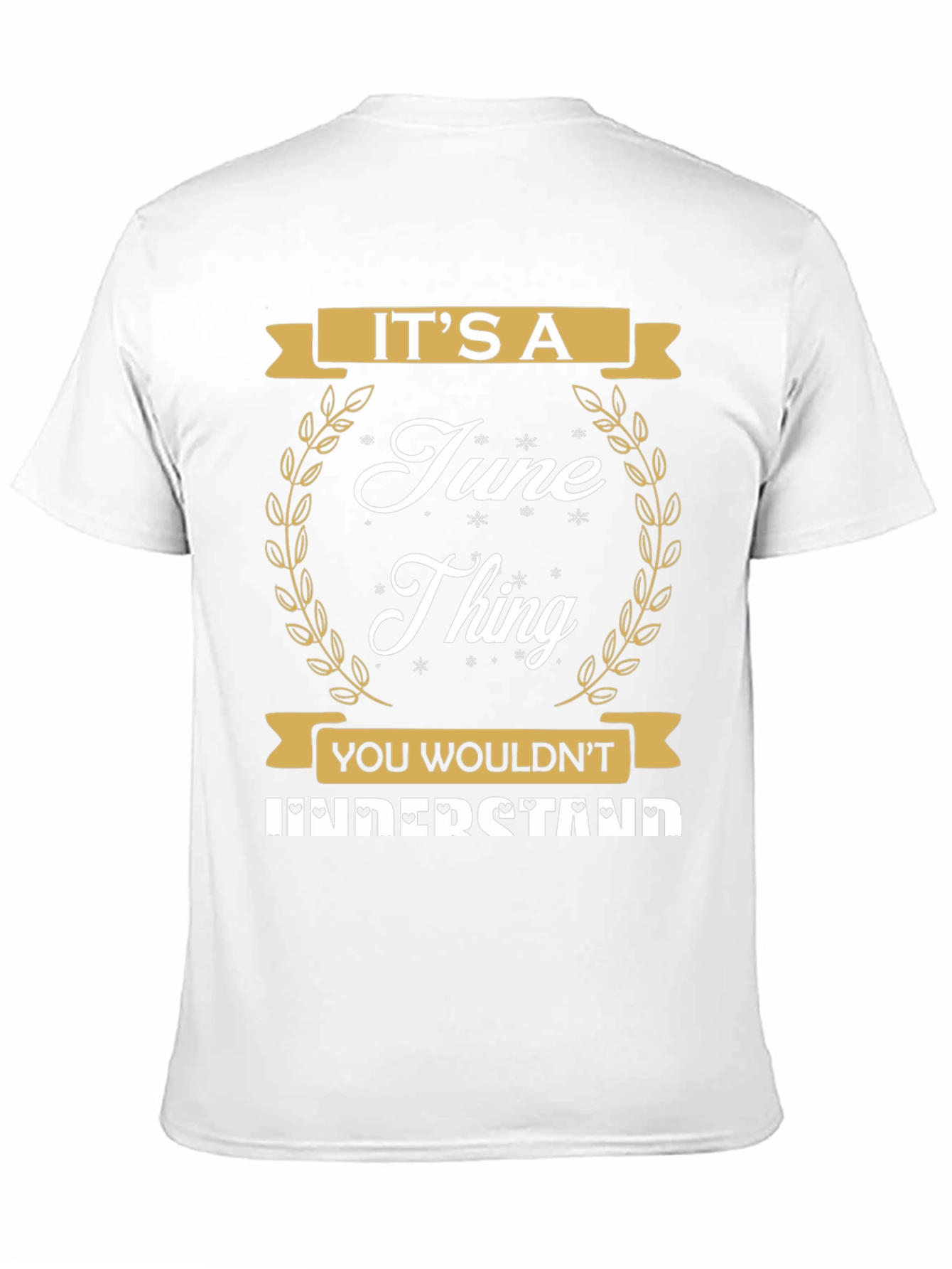 Black It's a June Thing T-Shirt view 11