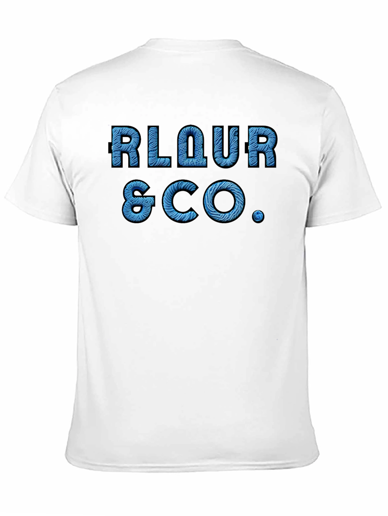 Black RLQUR & CO. Graphic Tee - Black view 11