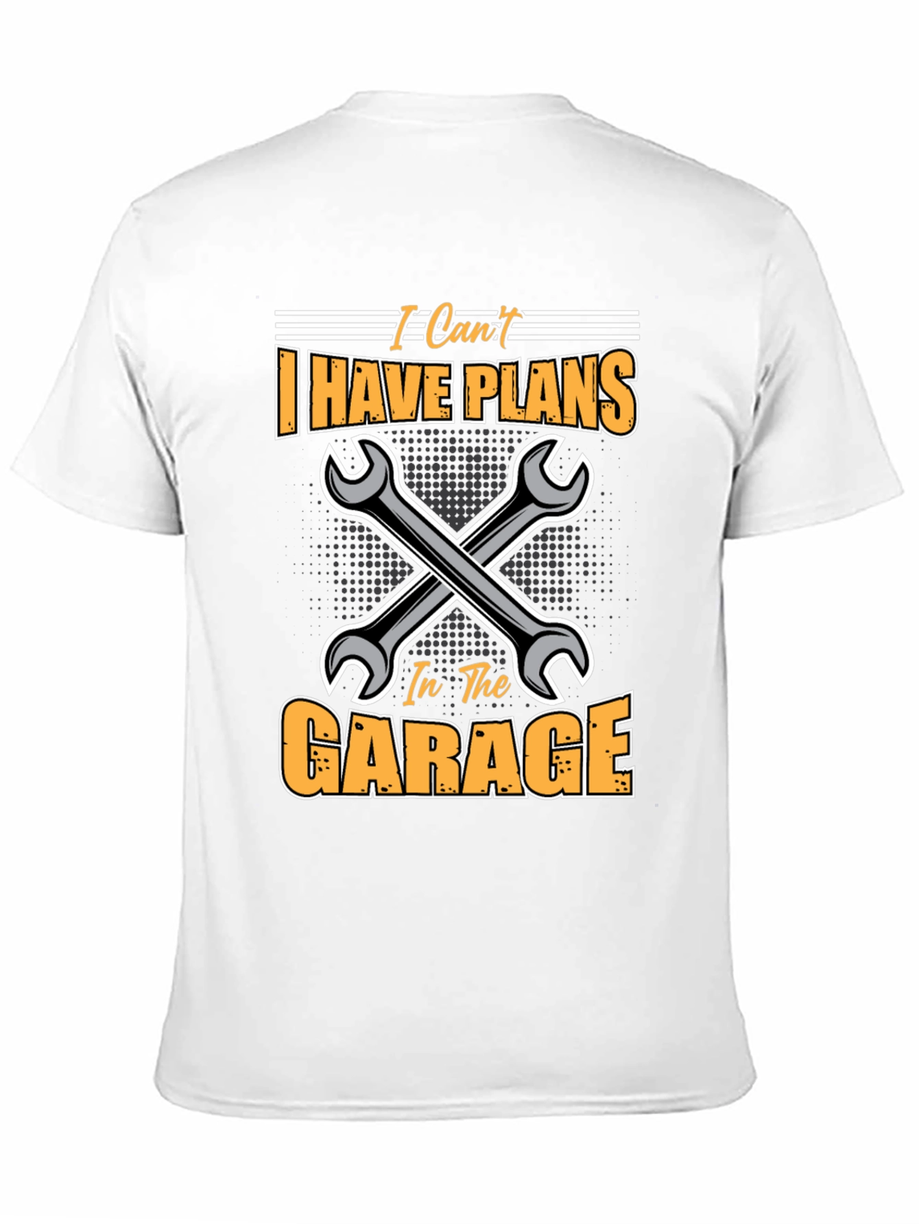 Black Garage Plans T-Shirt - Mechanic Gift Idea view 11