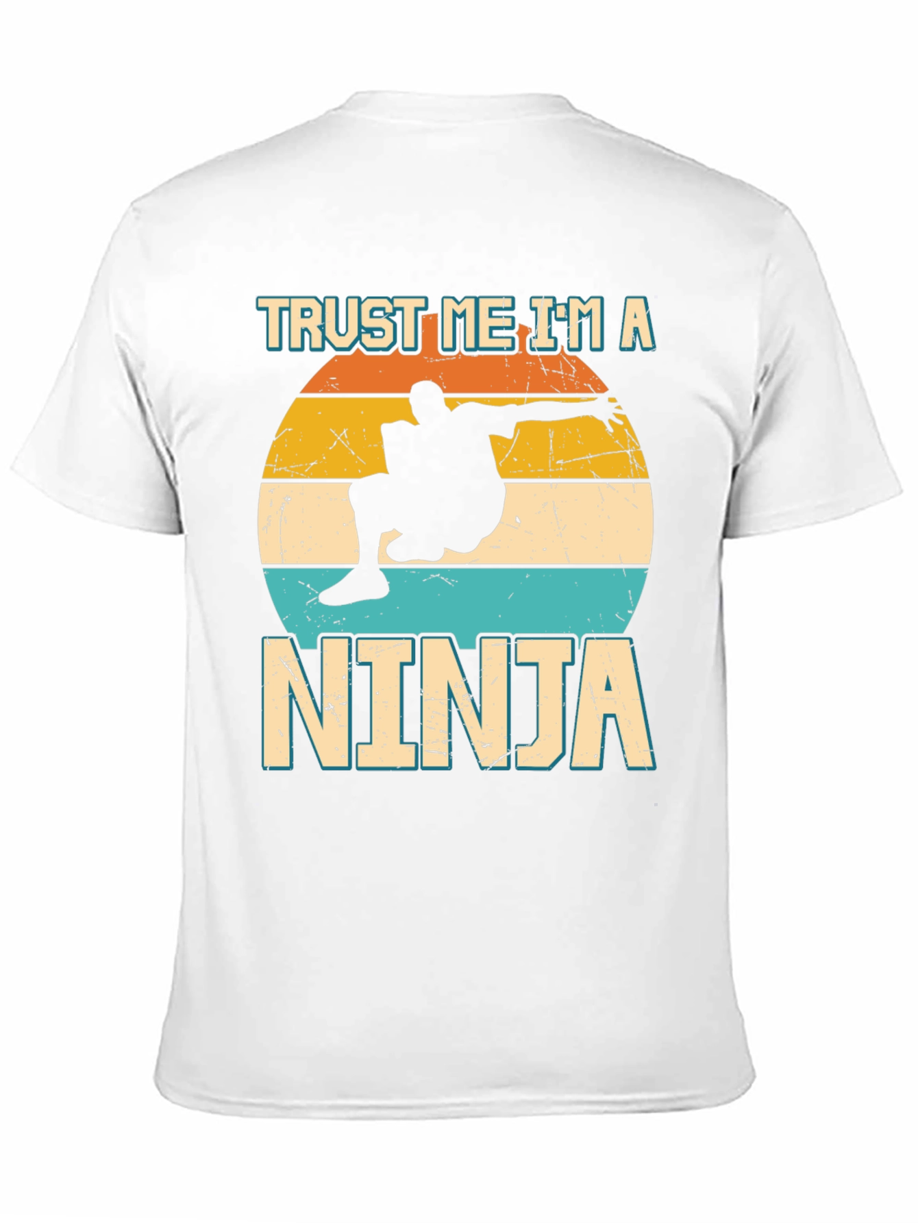 Black Trust Me I'm a Ninja T-Shirt Funny Novelty Tee view 11