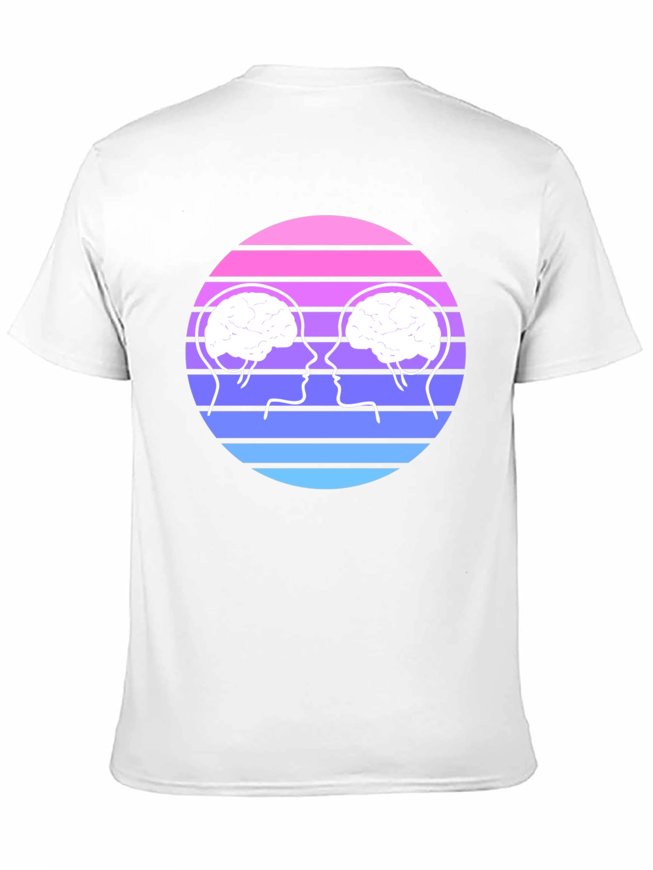 Black Brain Connection Graphic Tee - Unisex Cotton T-Shirt view 11