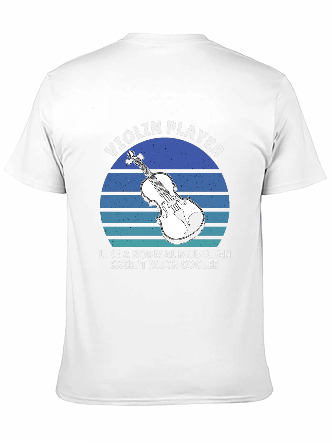 Black Violin Player T-Shirt - Cool Musician Graphic Tee view 11
