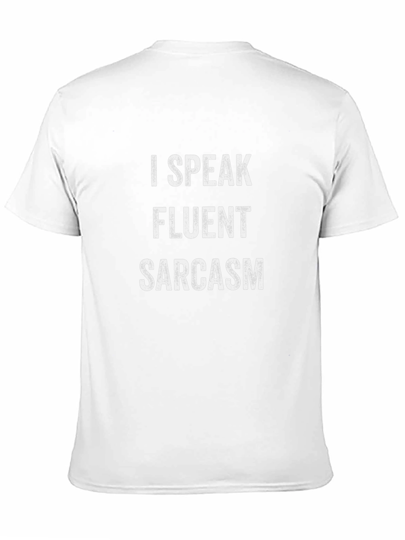 Black Fluent Sarcasm Graphic Tee - Unisex view 11