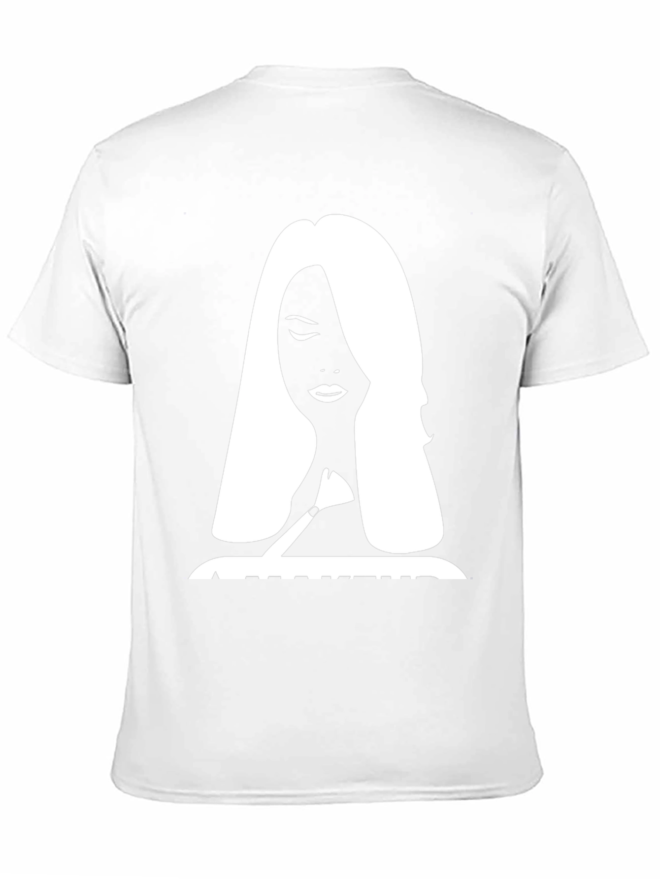 Black Silhouette Graphic Print Tee - Stylish Black T-Shirt view 11