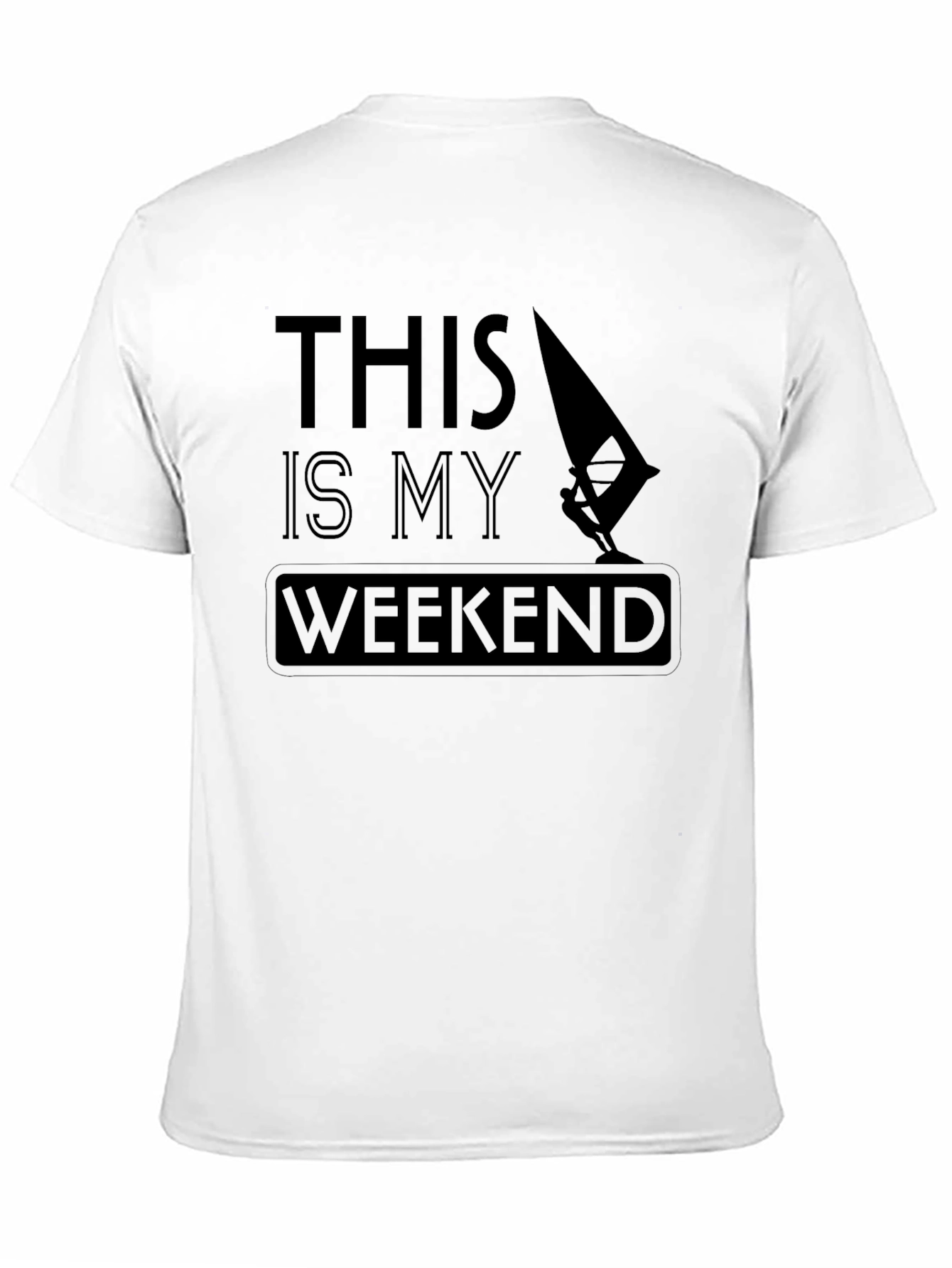 Black Weekend Windsurfer T-Shirt - Black view 11