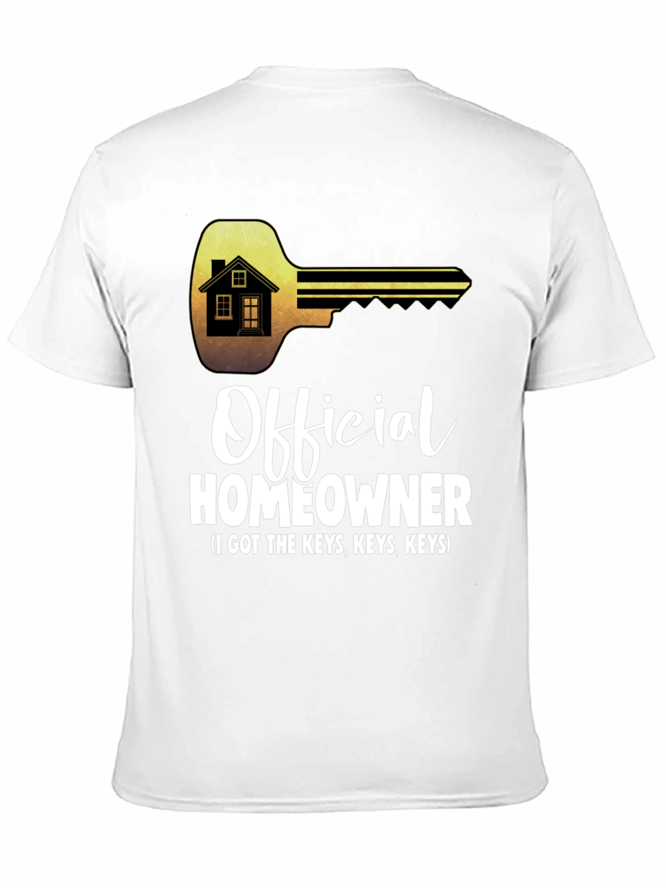 Black Official Homeowner T-Shirt - Got the Keys Tee view 11