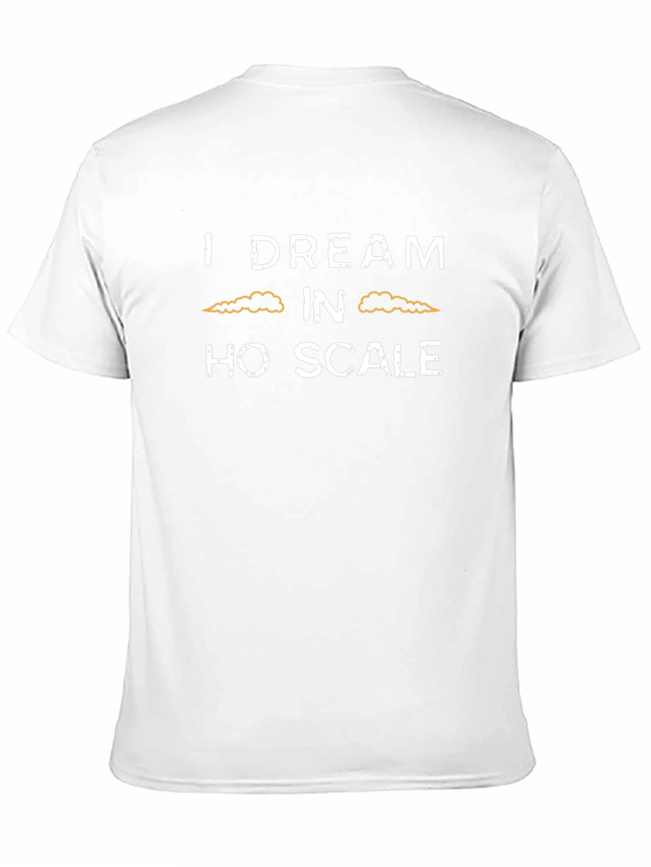 Black I Dream in HO Scale Train Enthusiast T-Shirt view 11