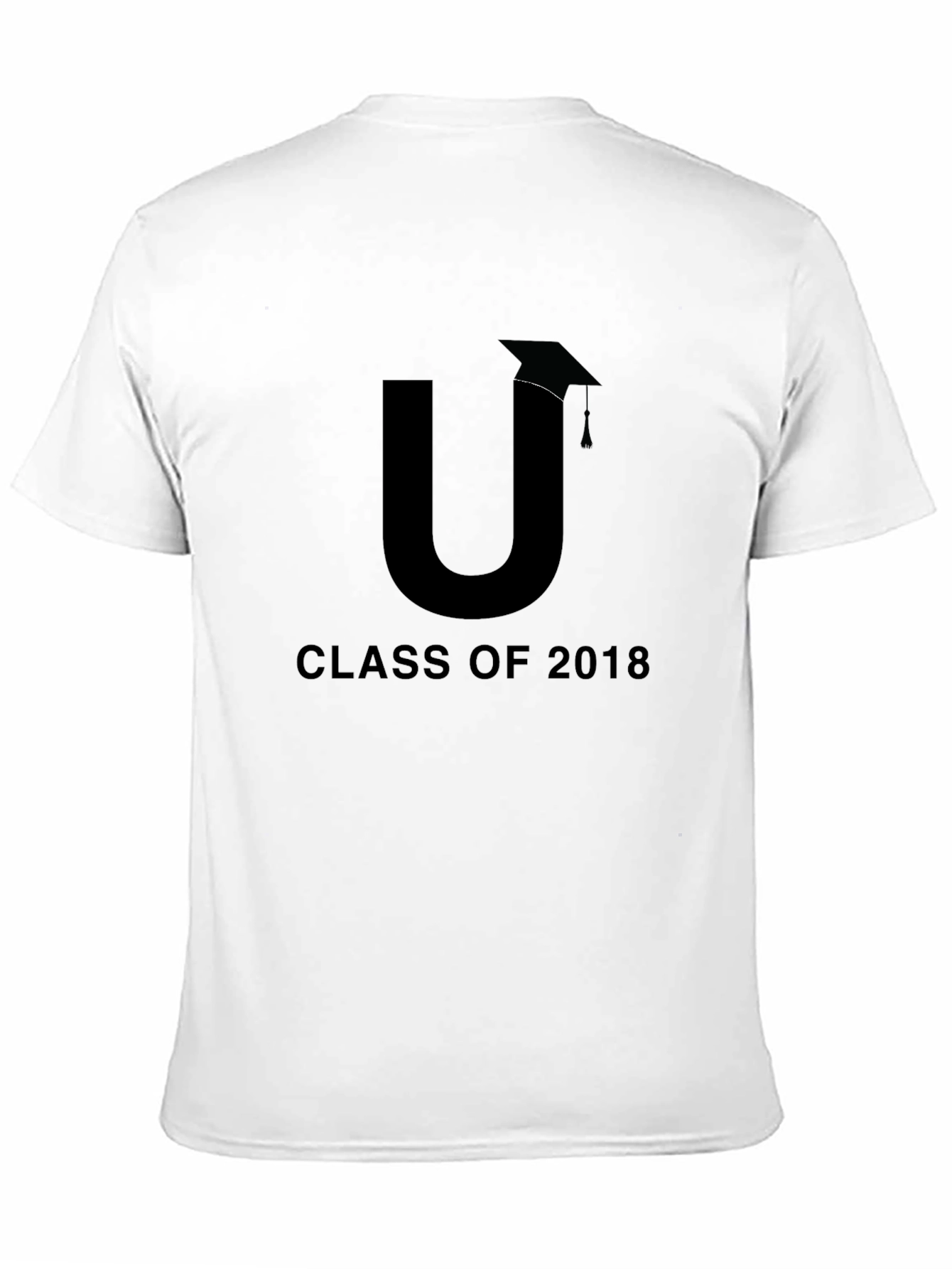Black Class of 2018 Graduation T-Shirt view 11