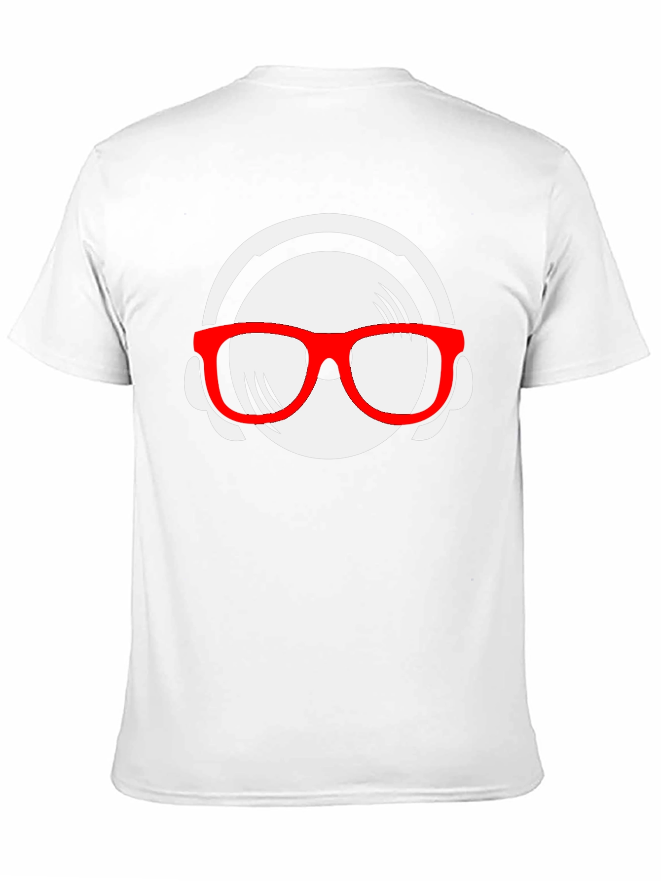 Black DJ Nerd Tee: Cool Graphic T-Shirt view 11