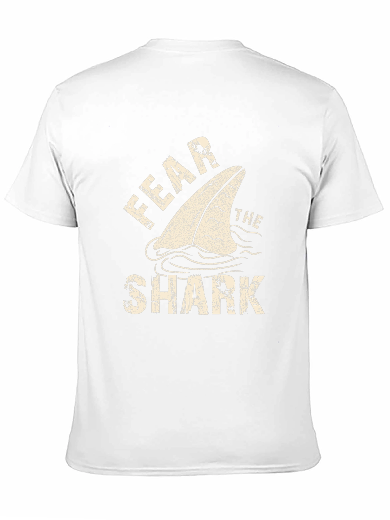 Black Fear The Shark Graphic Tee - Black view 11