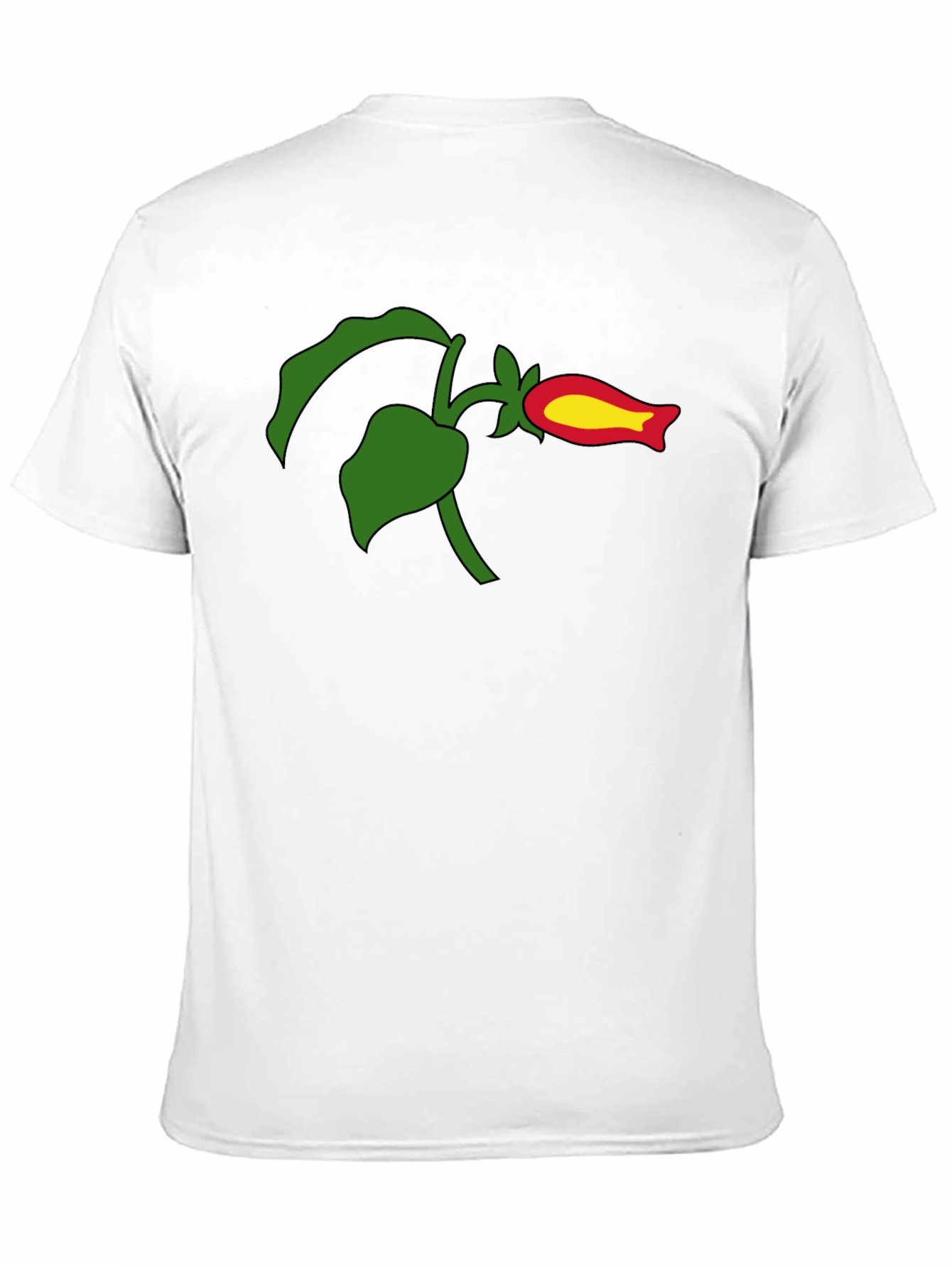 Black Floral Graphic Black T-Shirt view 11