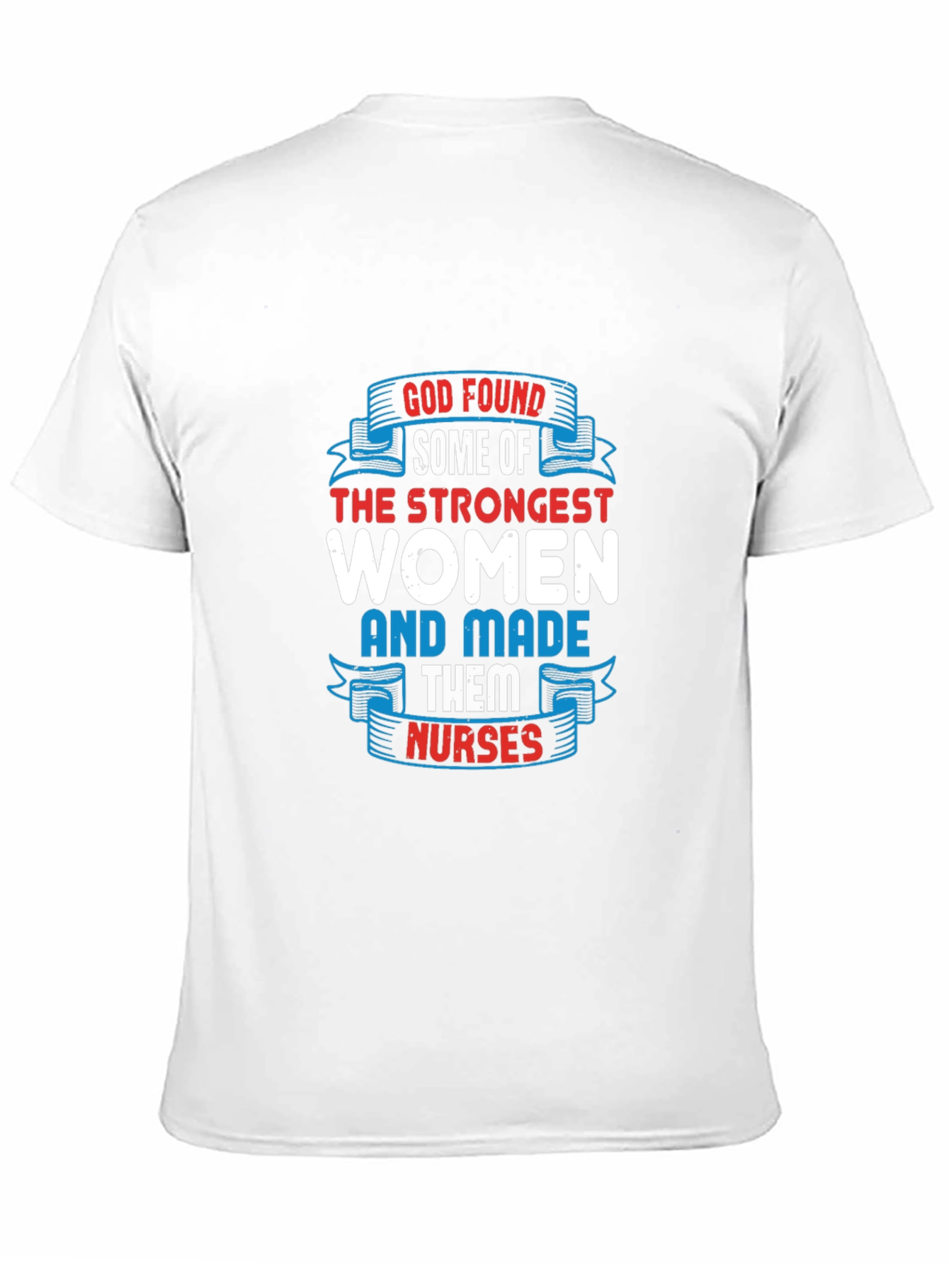 Black Strongest Women Nurses Black T-Shirt view 11