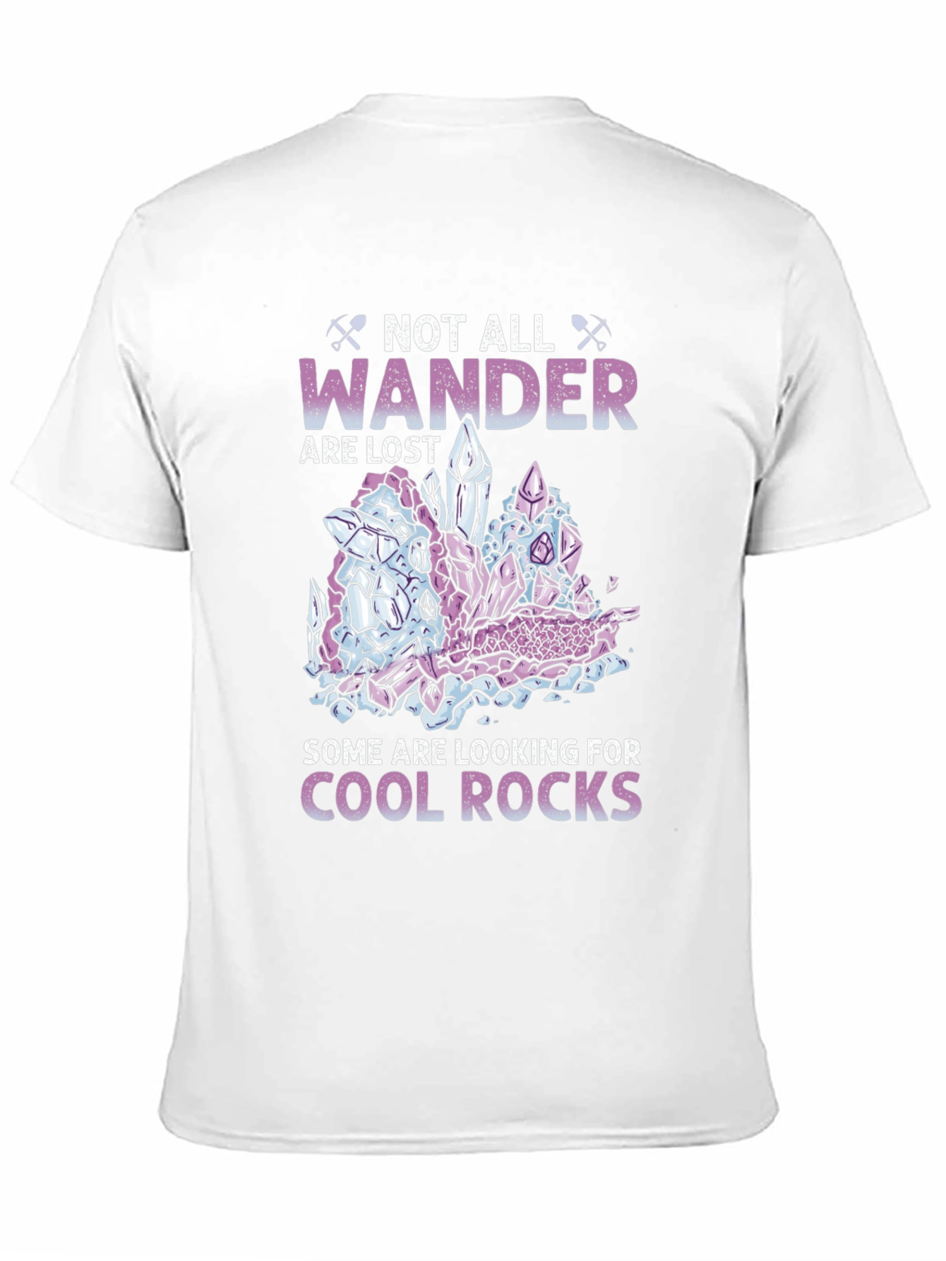 Black Cool Rocks Wanderer T-Shirt view 11