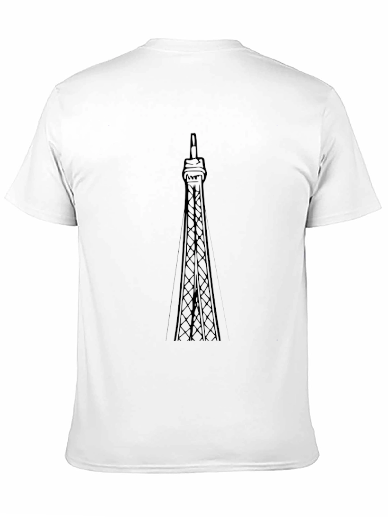 Black Blackpool Tower Graphic Tee - Modern Fit view 11
