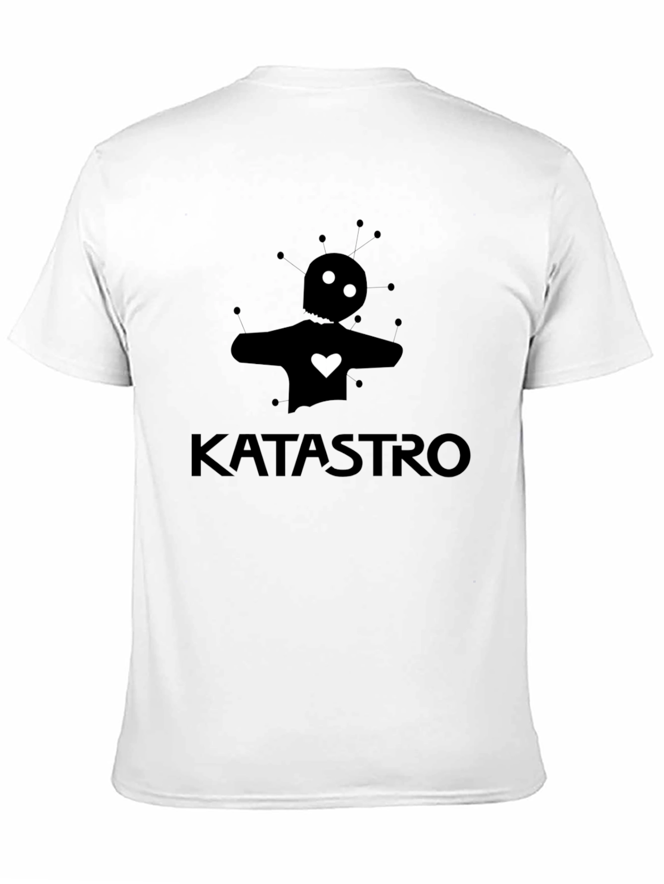 Black Katastro T-Shirt: Stylish Black Graphic Tee view 11