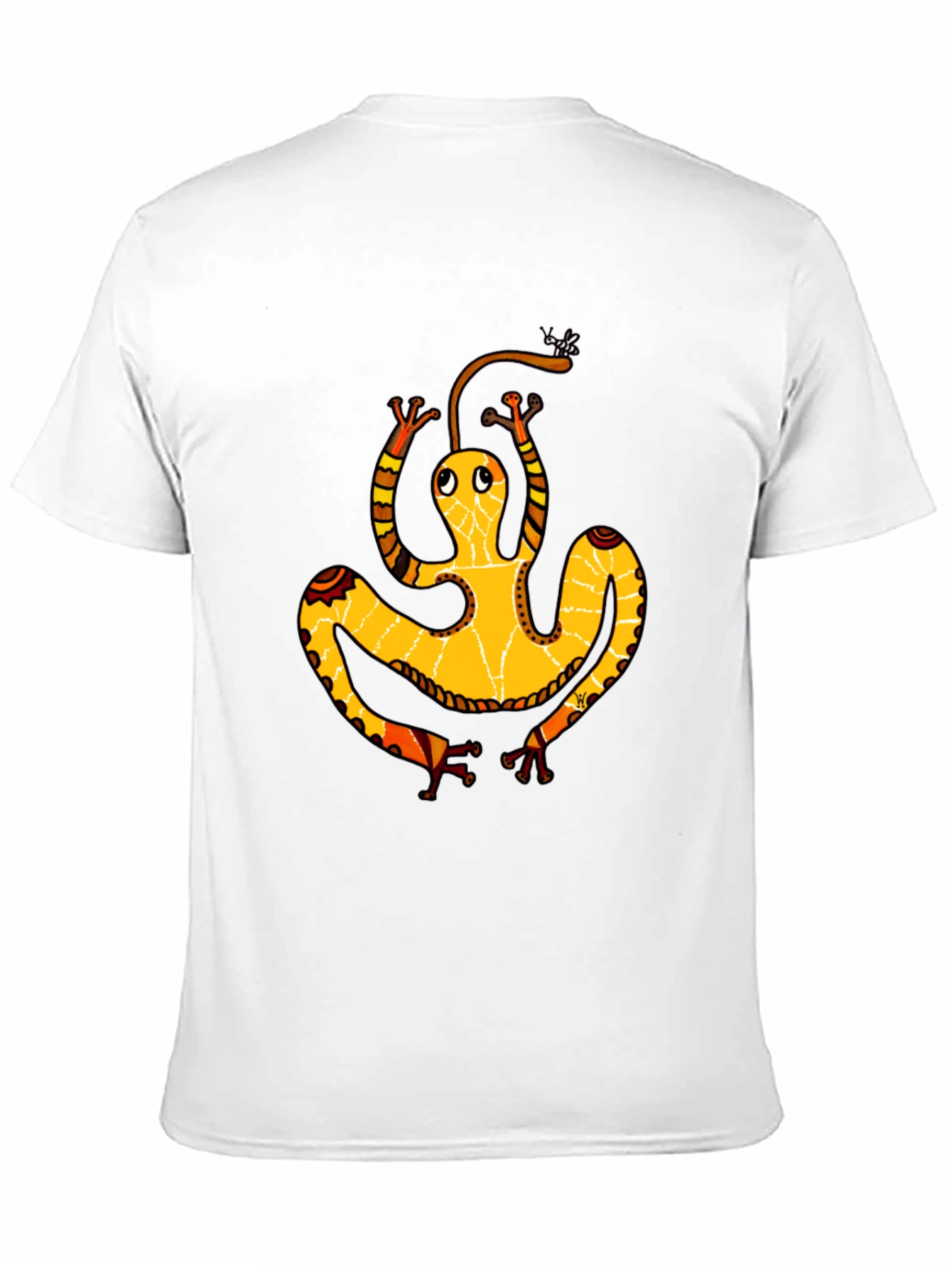 Black Funky Frog Graphic Black T-Shirt view 11