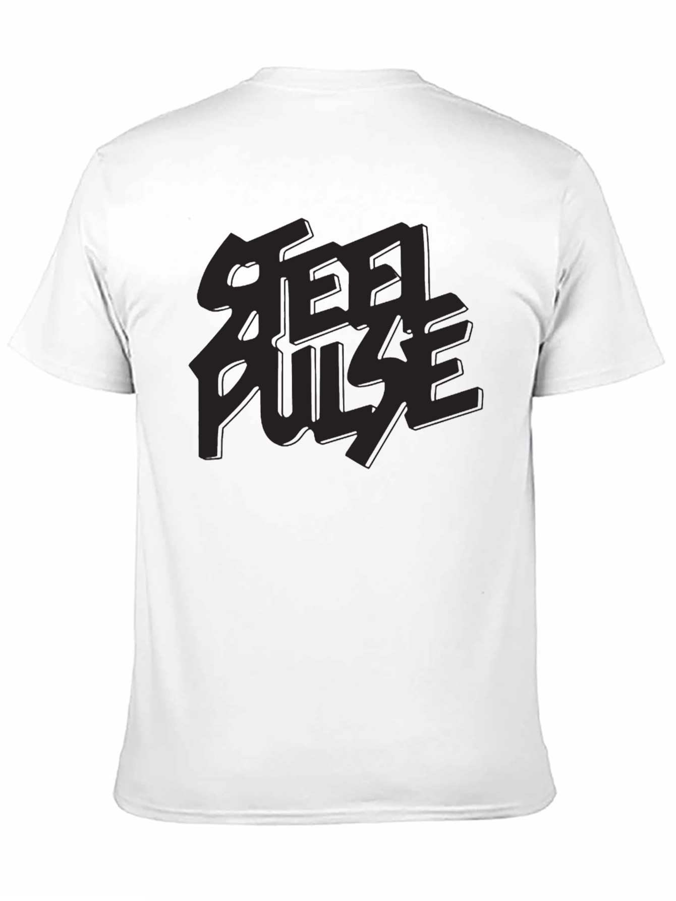 Black Steel Pulse Black Graphic Tee view 11