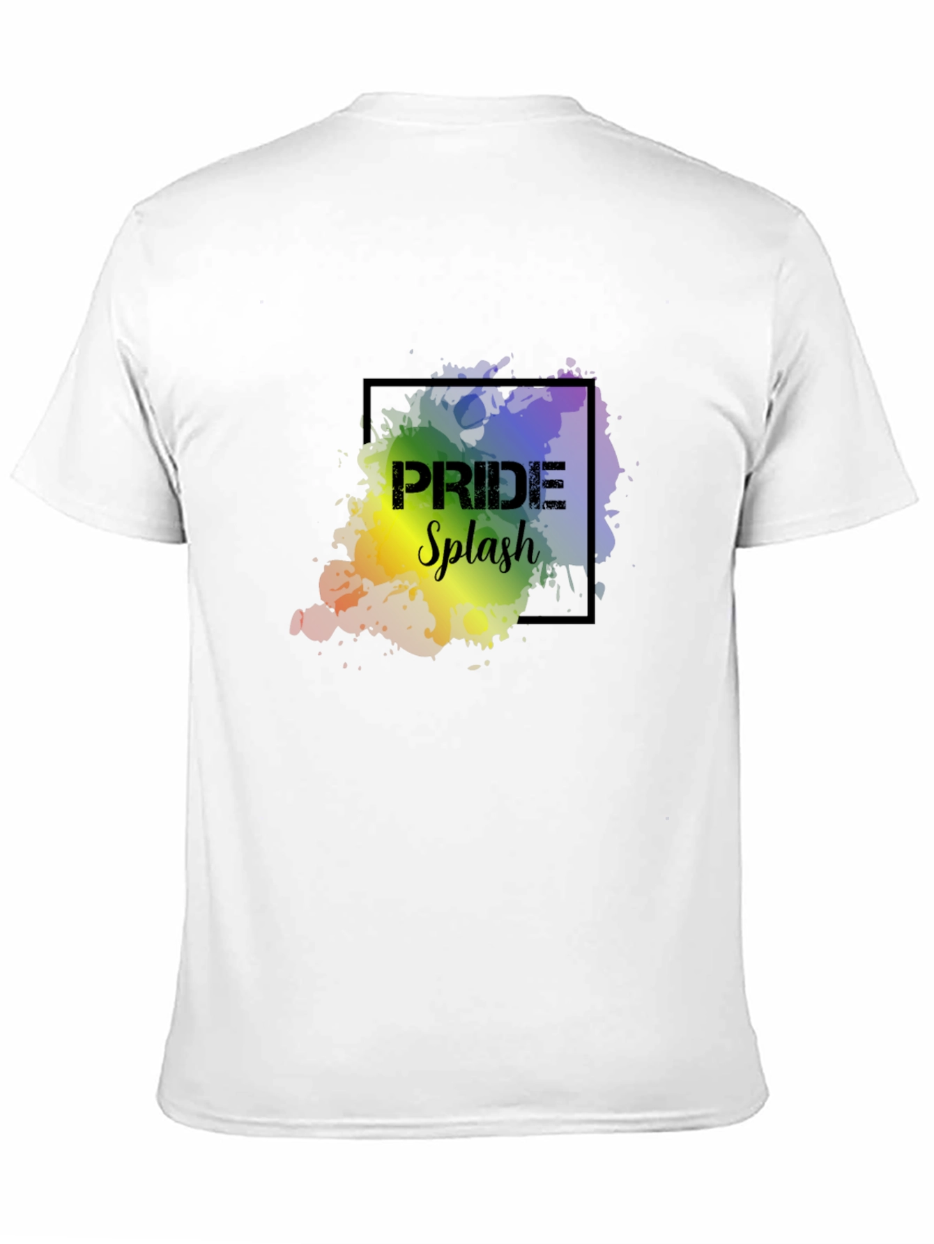 Pride Splash Graphic Tee - Black - 11
