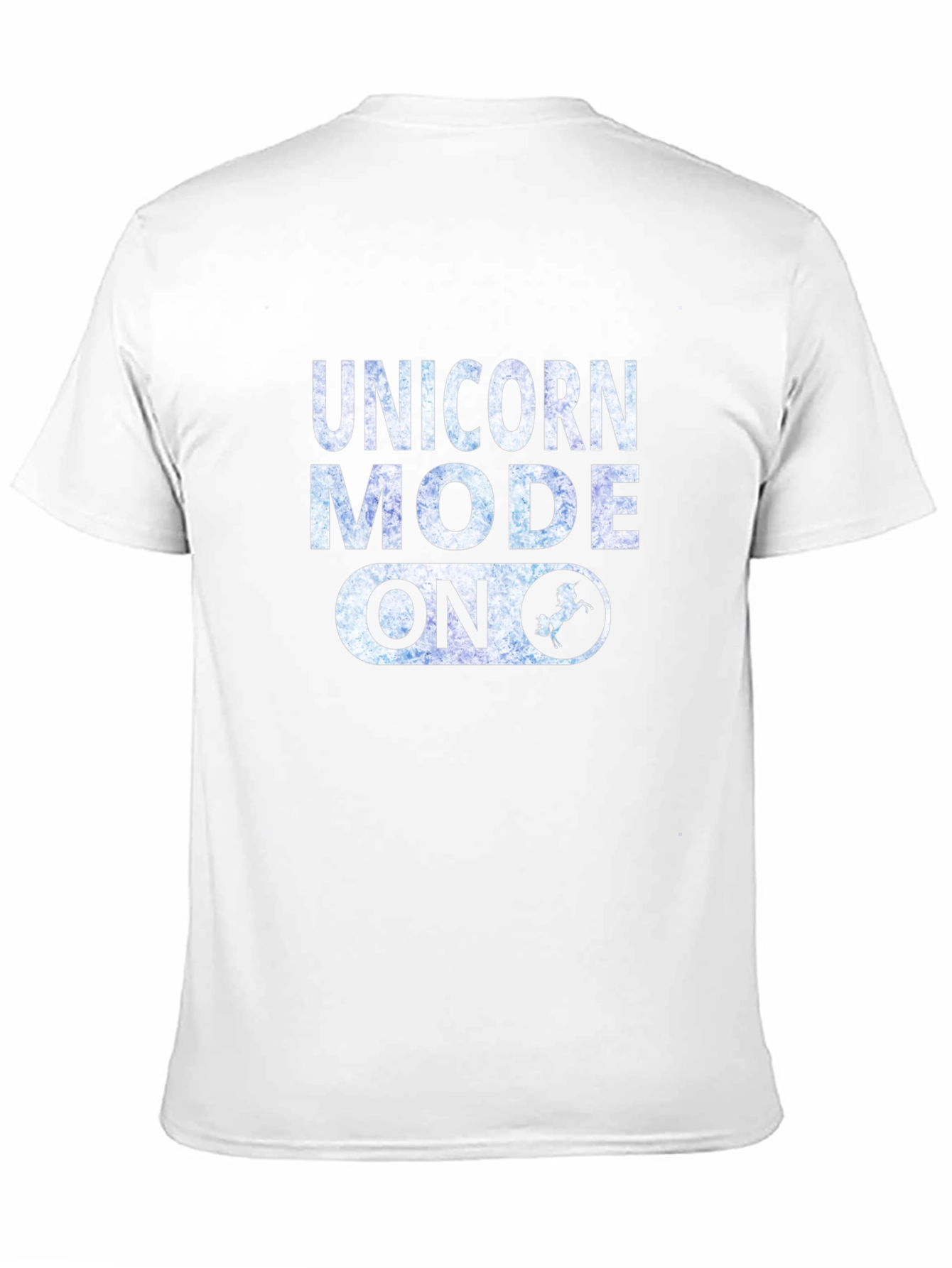Black Unicorn Mode On Graphic T-Shirt view 11
