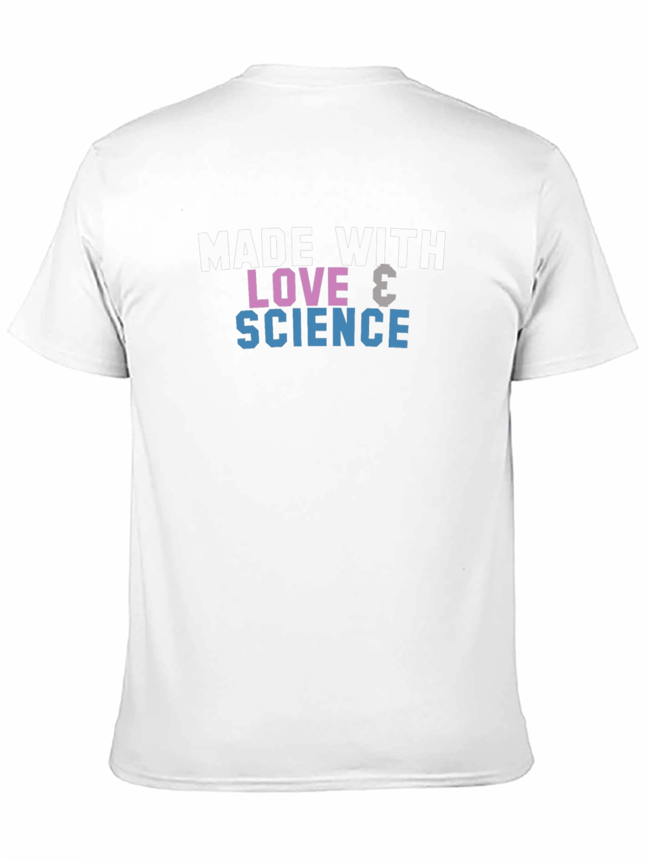 Black Love & Science Graphic Tee - Black Cotton Blend view 11