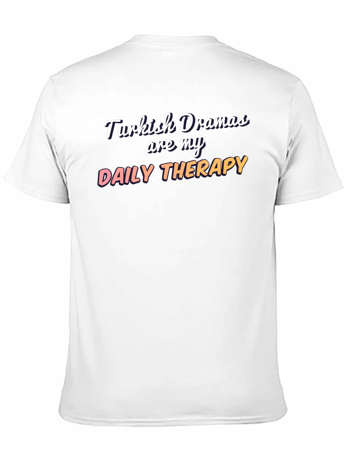 Black Turkish Drama Therapy Tee view 11