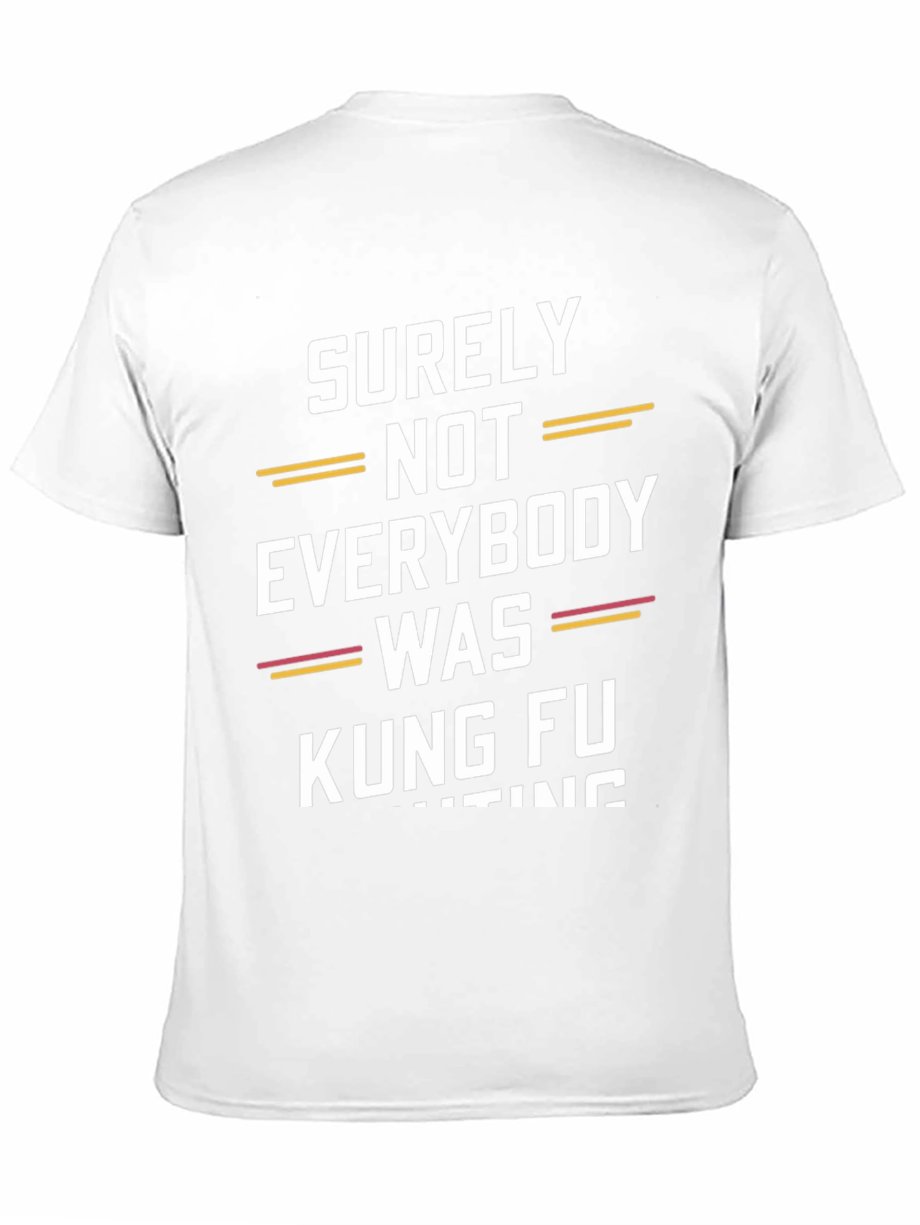 Black Kung Fu Fighting T-Shirt view 11