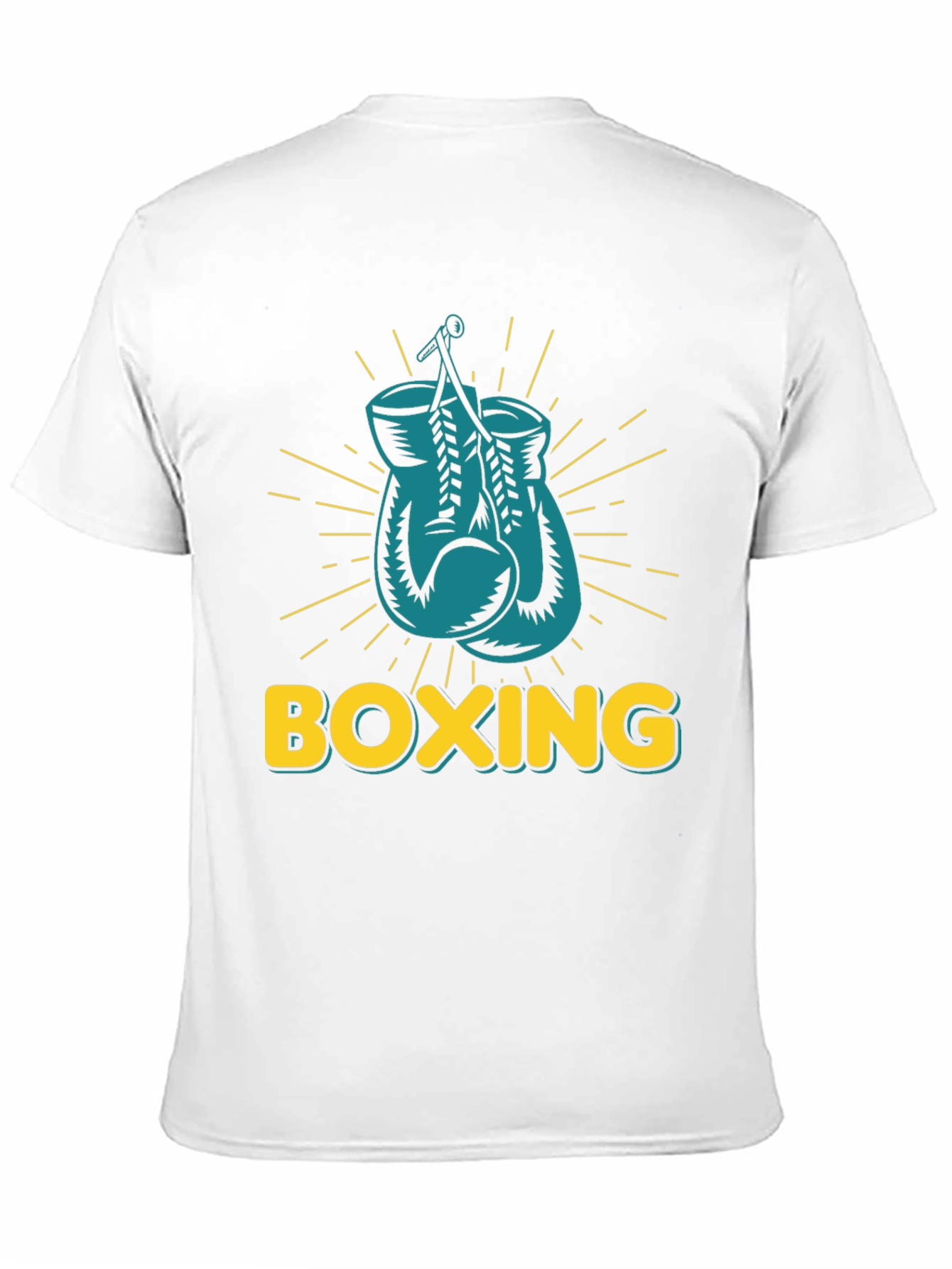 Black Boxing Gloves Graphic Tee - Punch Out Style! view 11
