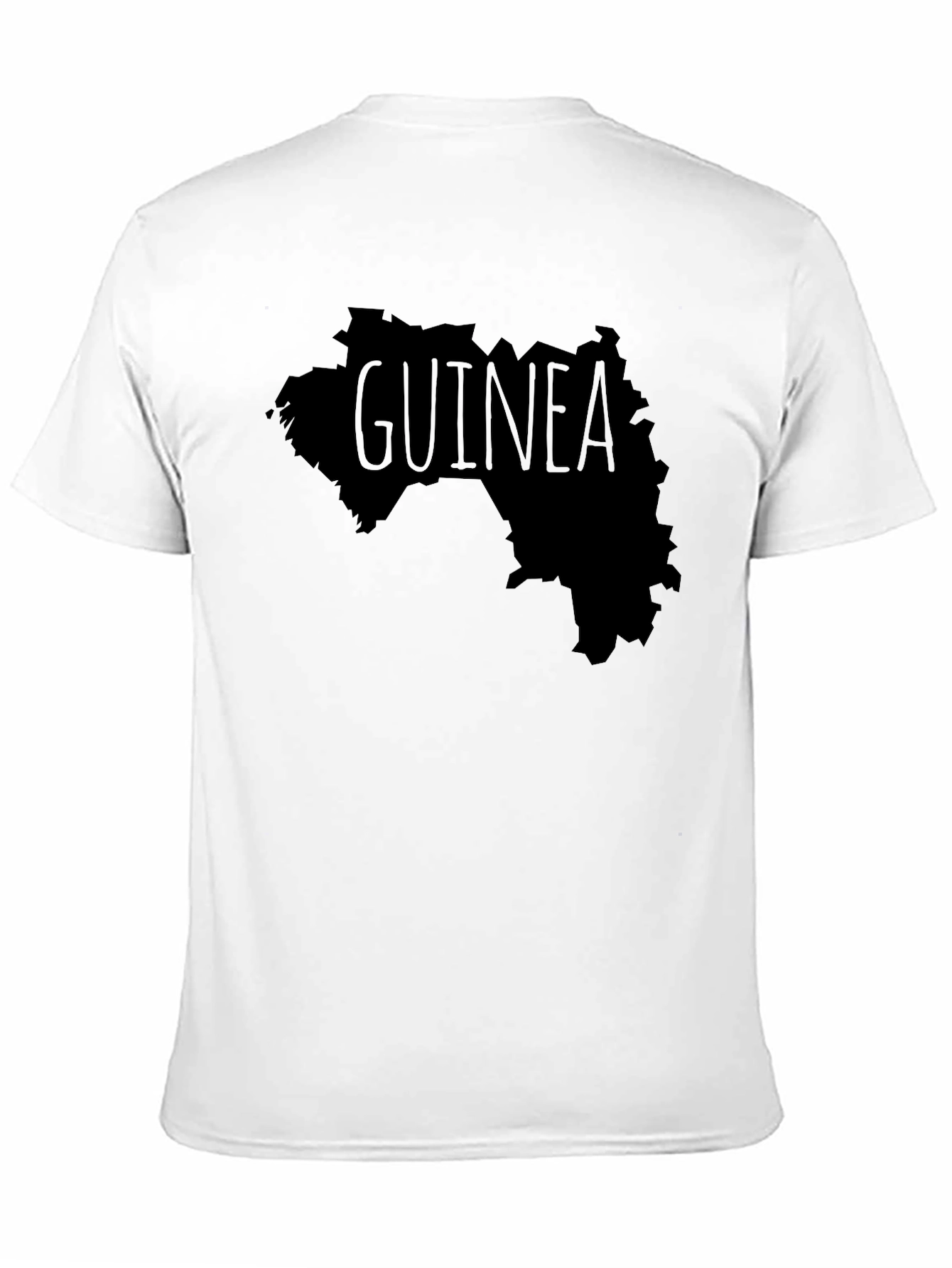 Guinea Map T-Shirt - Black - 11
