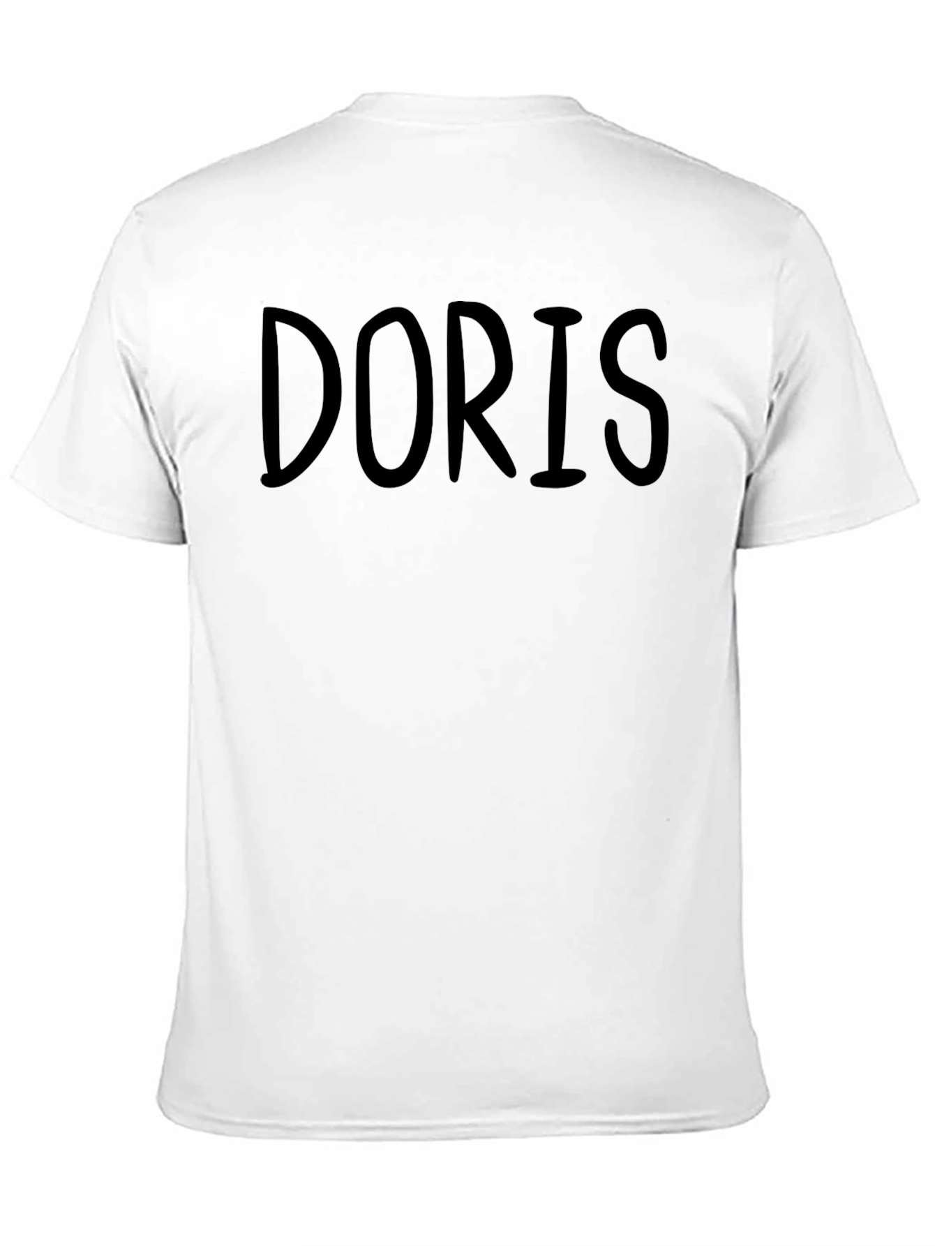 Black Doris Graphic T-Shirt - Casual Unisex Tee view 11