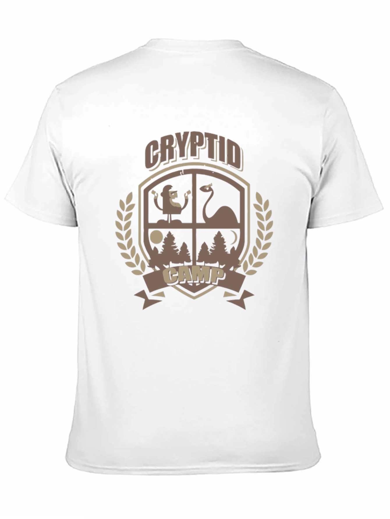 Black Cryptid Camp Graphic Tee view 11