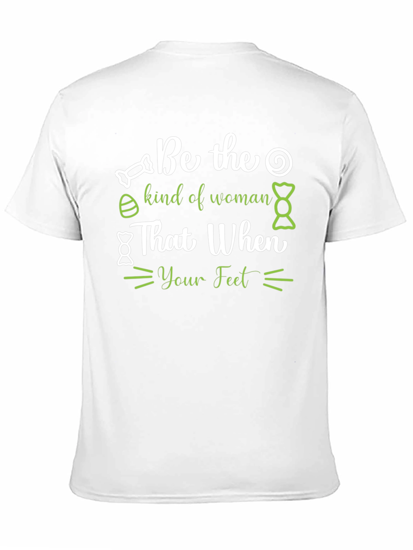 Black Be the Woman Black T-Shirt view 11