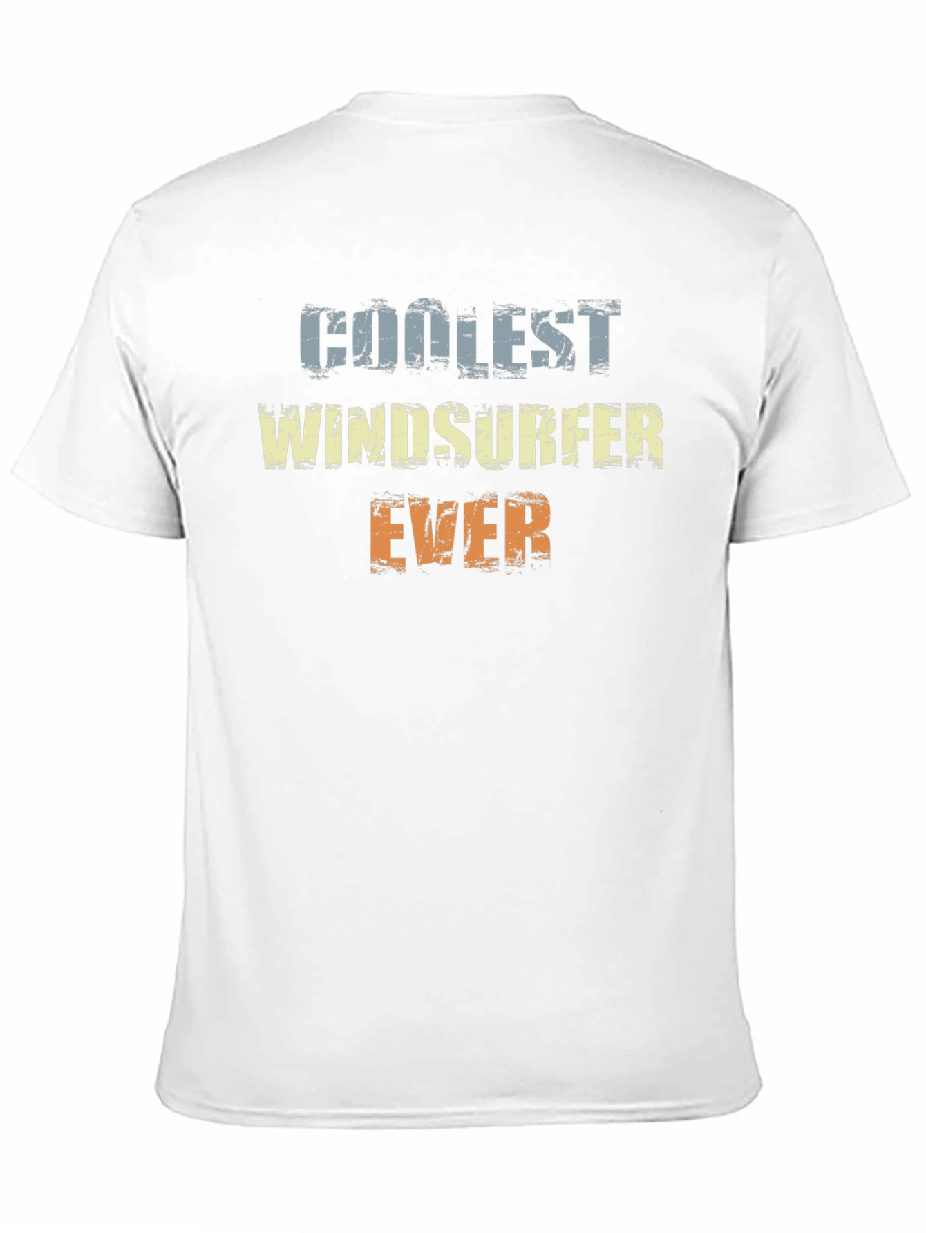 Black Coolest Windsurfer Ever T-Shirt view 11