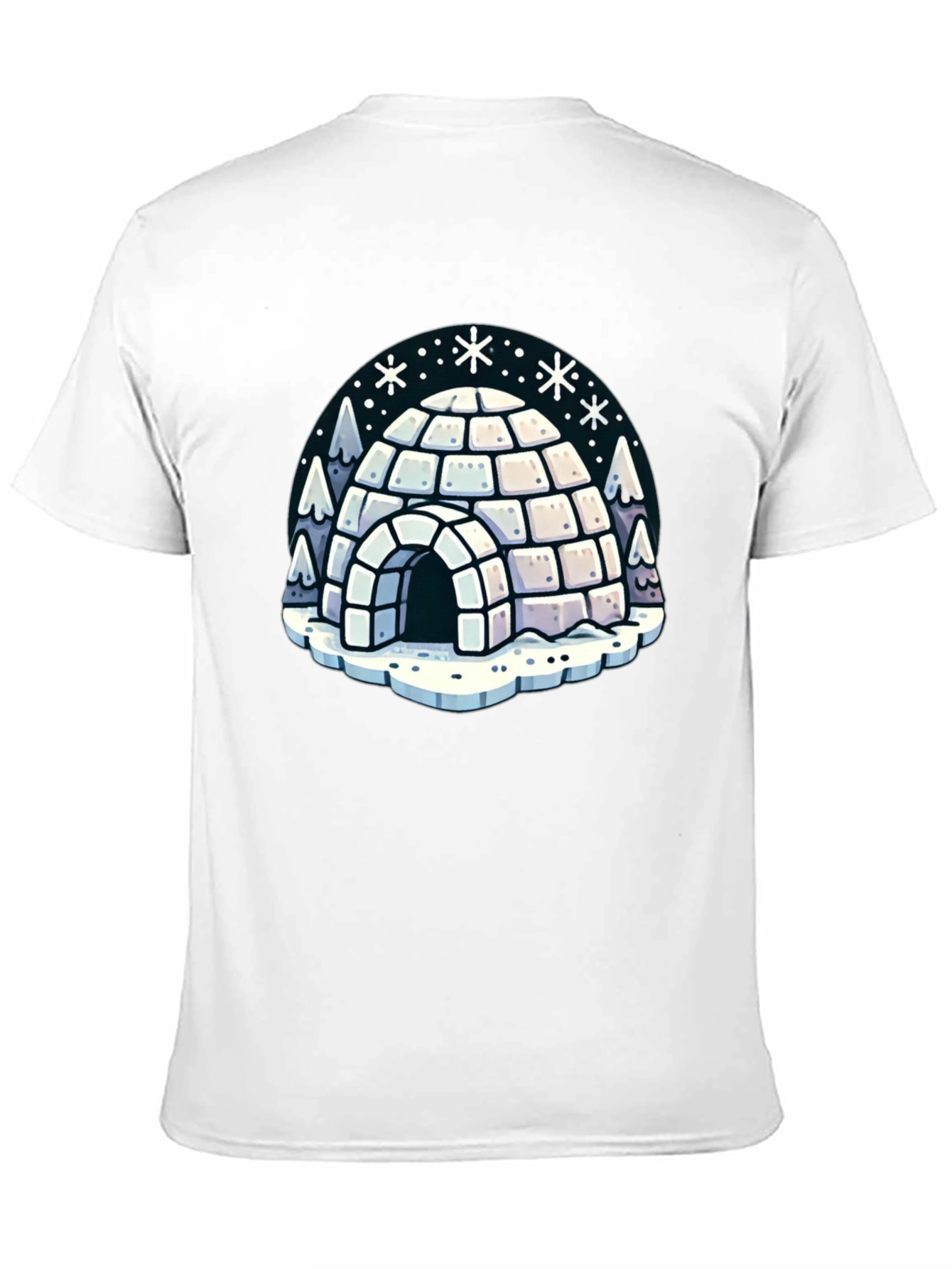 Black Igloo Graphic Tee - Winter Fun view 11