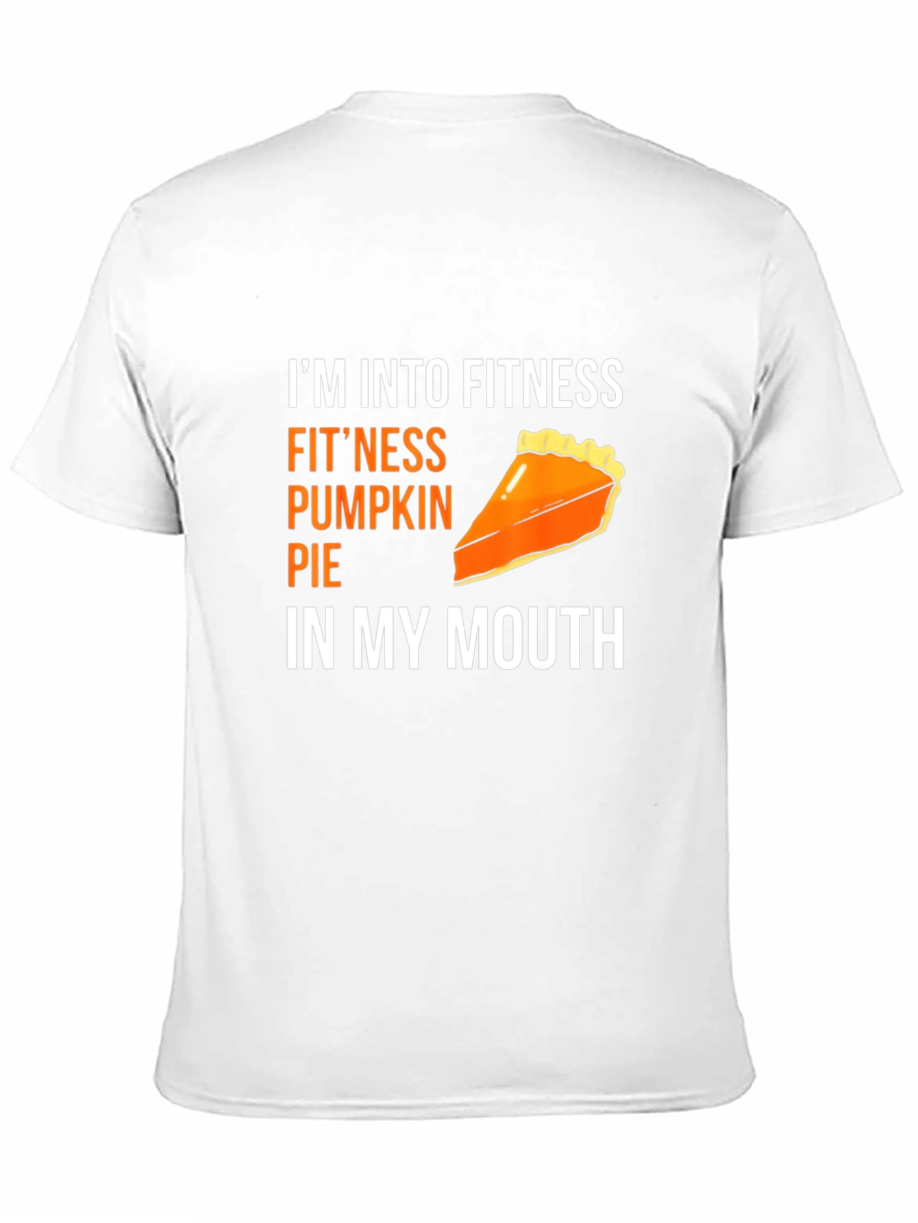 Black Fitness Pumpkin Pie T-Shirt - Funny Thanksgiving Tee view 11