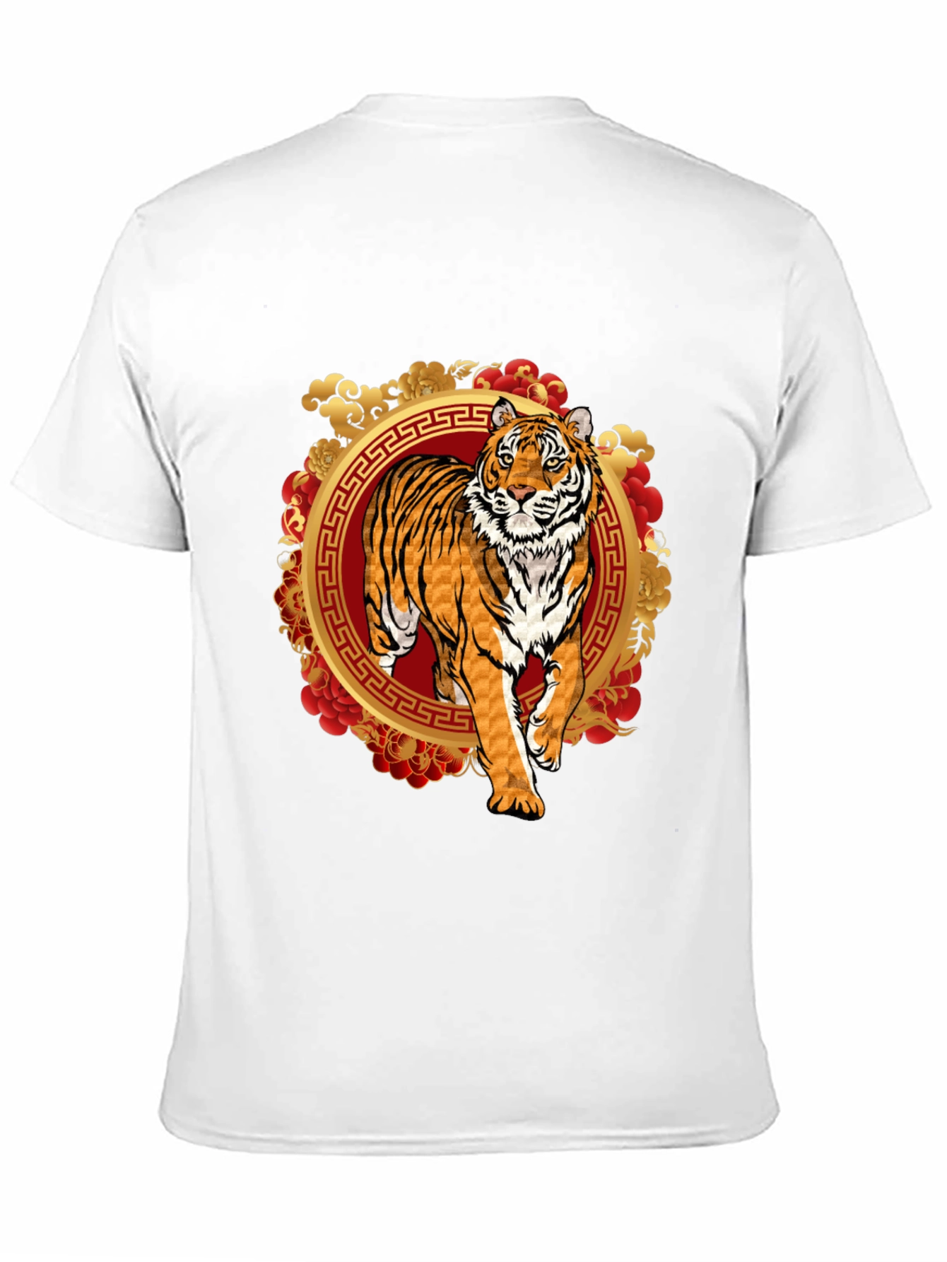 Black Year of the Tiger Graphic Tee view 11